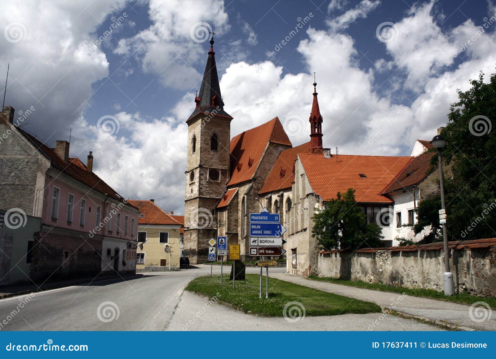 quaint european street