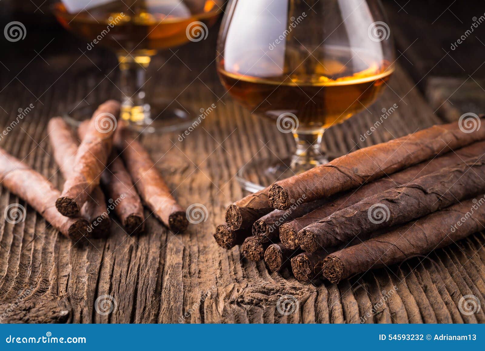 quality cigars and cognac