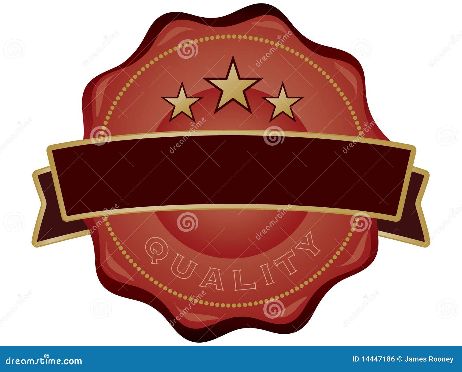 Quality Seal stock vector. Illustration of isolated, quality 14447186