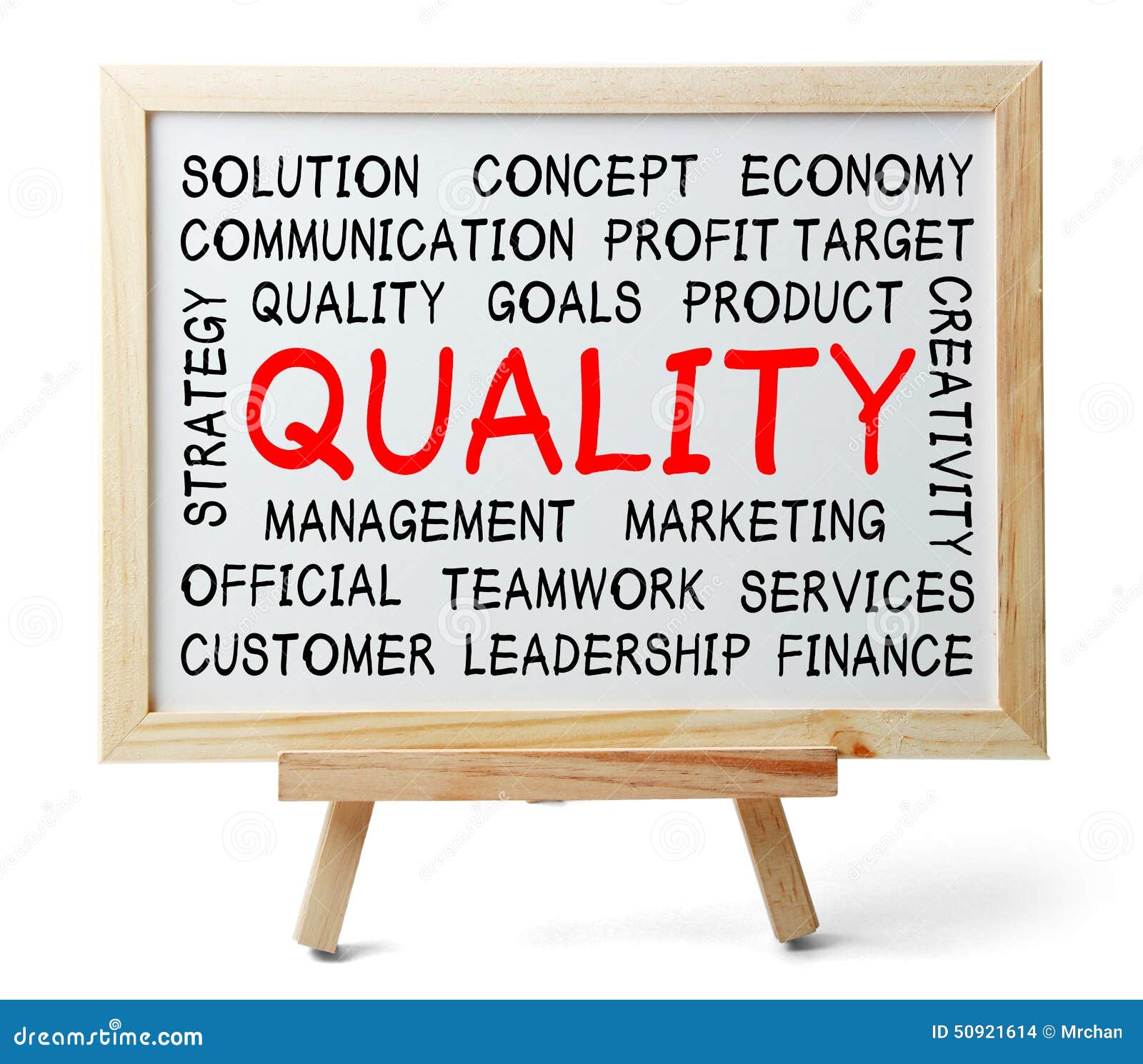 Quality Word Cloud stock photo. Image of backgrounds 50921614