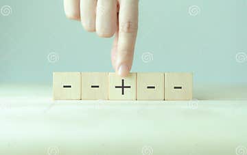 Quantitative Pros and Cons Analysis Concept. Stock Image - Image of