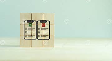 Quantitative Pros and Cons Analysis Concept. Stock Photo - Image of