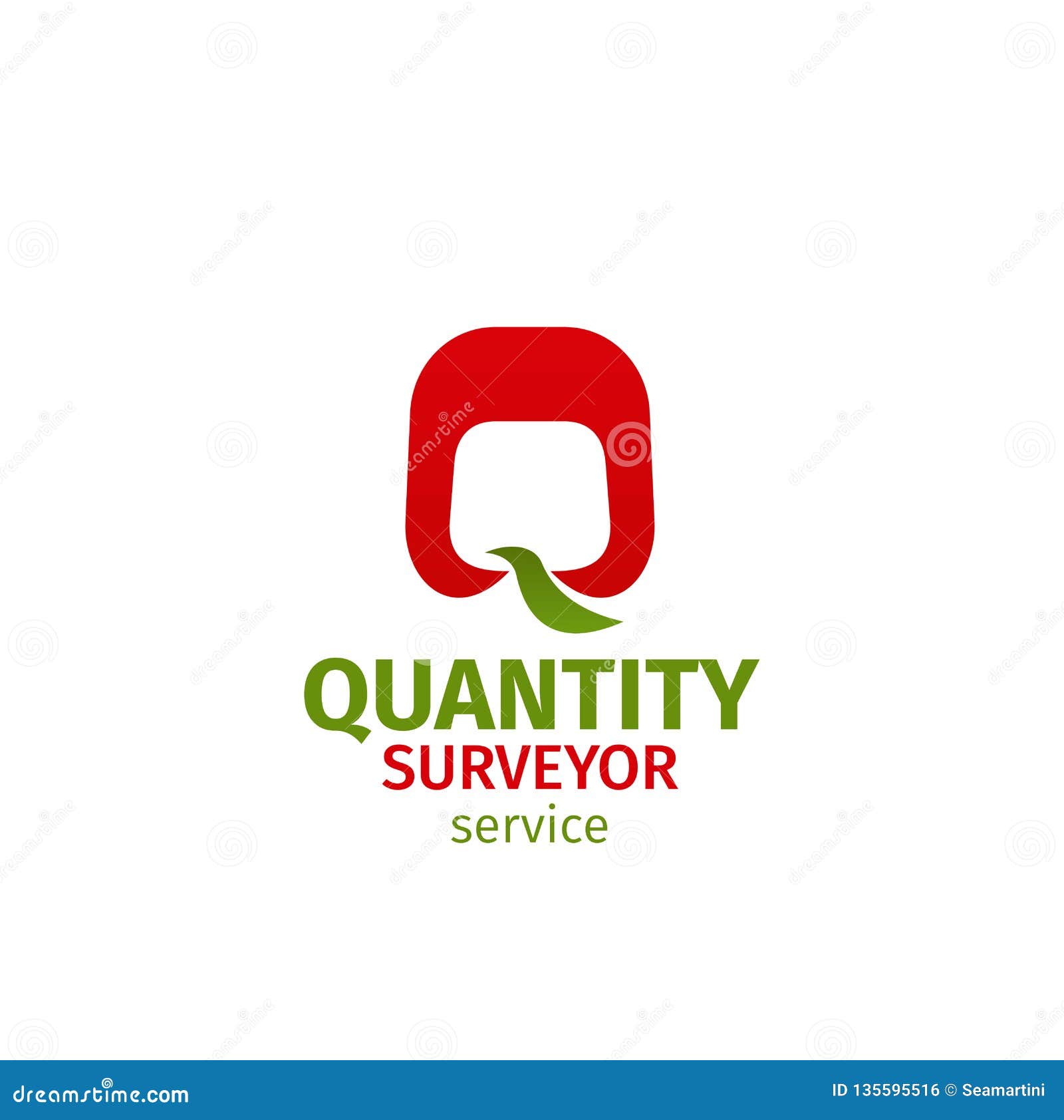 Quantity Surveyor Service Badge Stock Vector - Illustration of computer