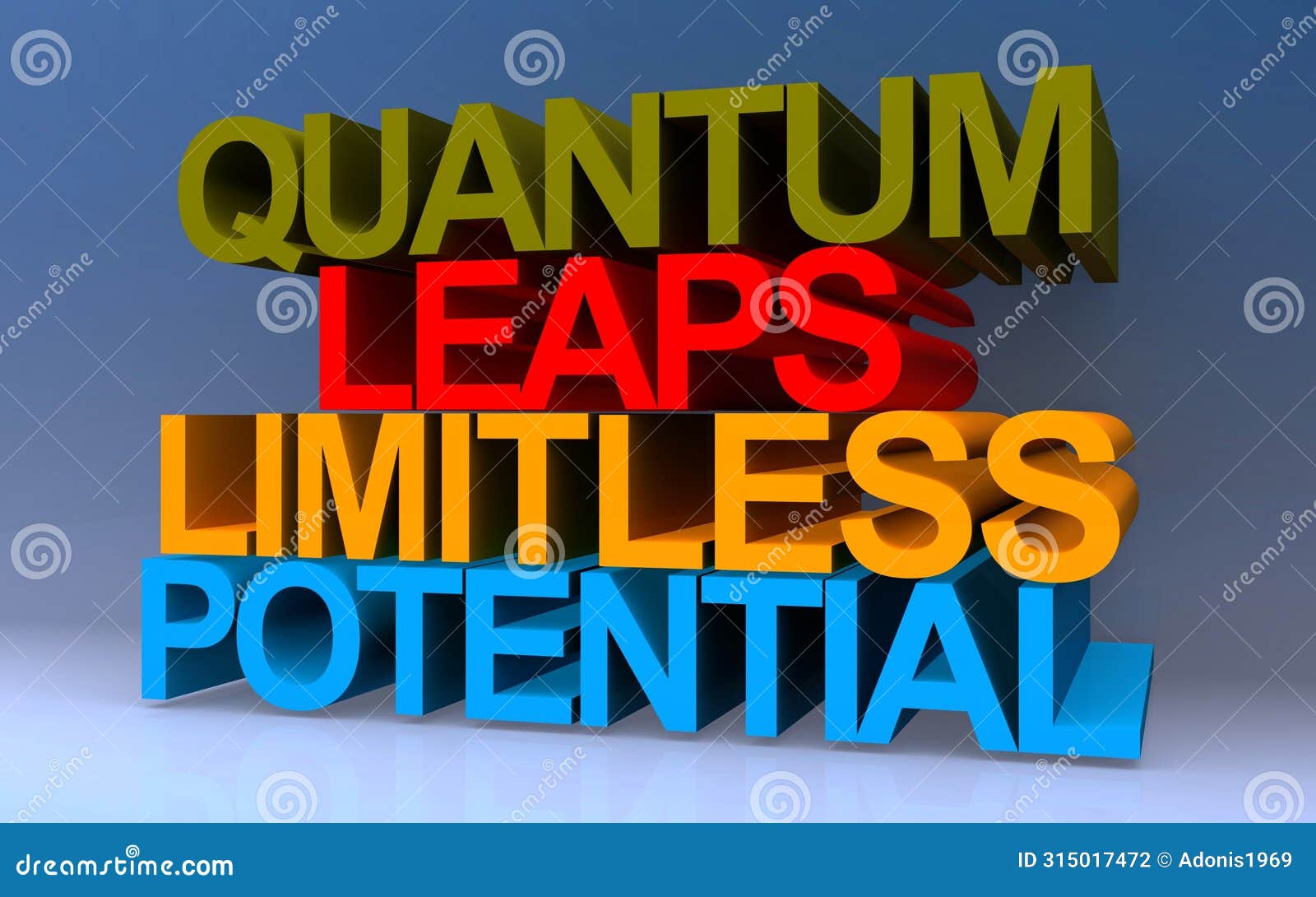 quantum leaps limitless potential on blue