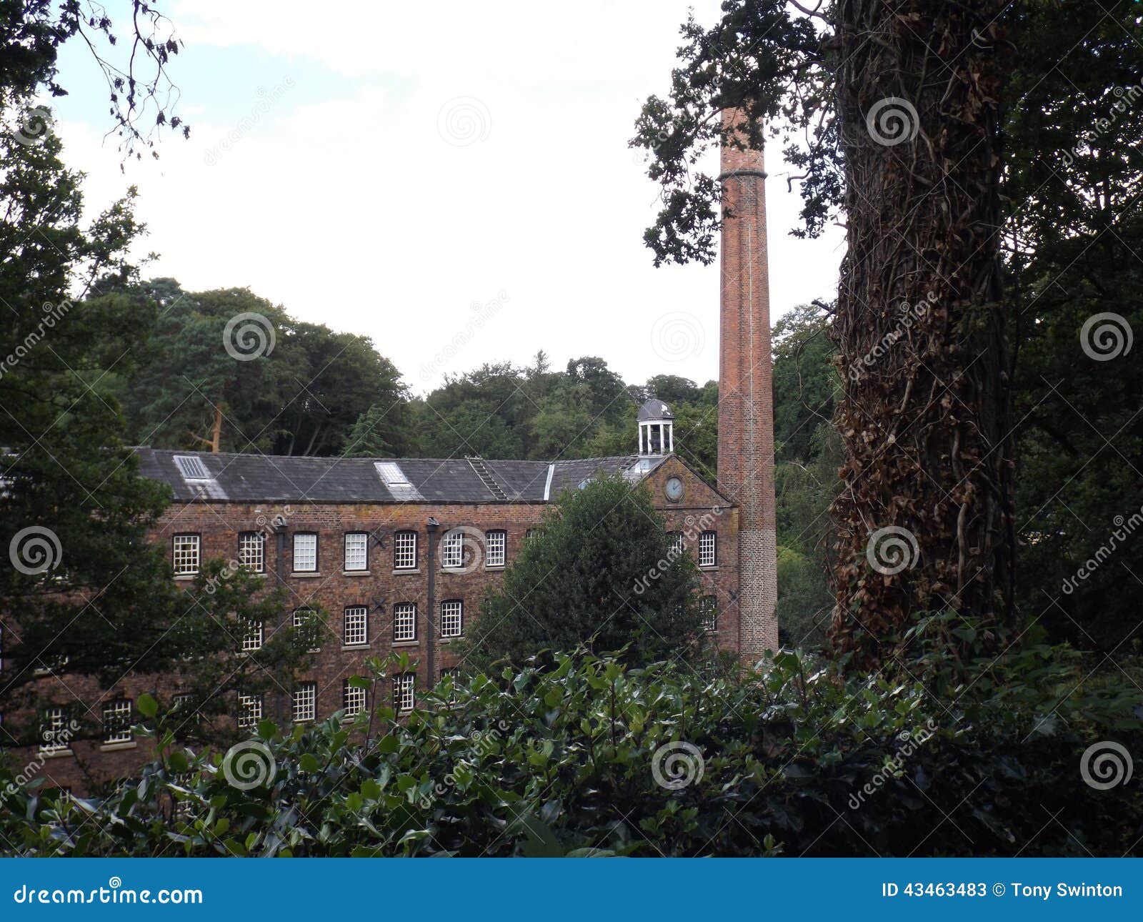 Quarry Bank Mill from Tv,s the Mill Stock Image Image of cheshire