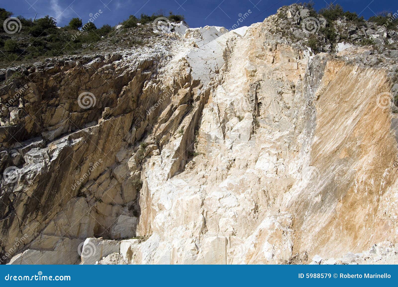 Quarry rocks stock image. Image of stones, transportation 5988579