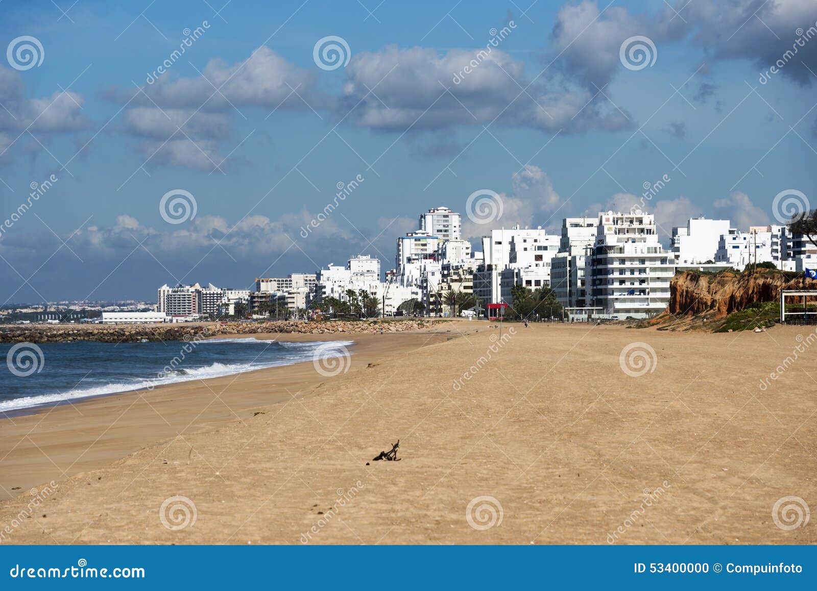 quarteira villlag in the algarve