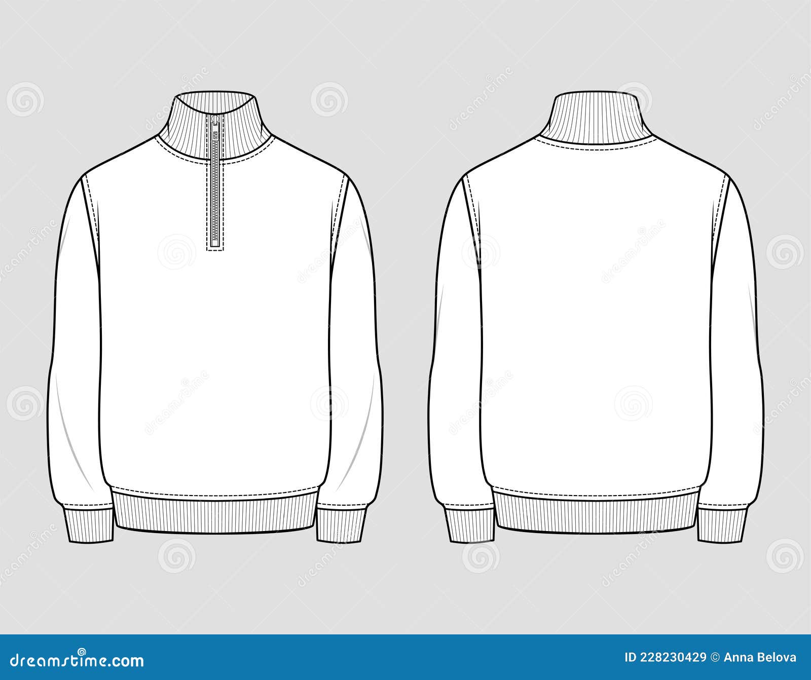 quarter zip sweatshirt