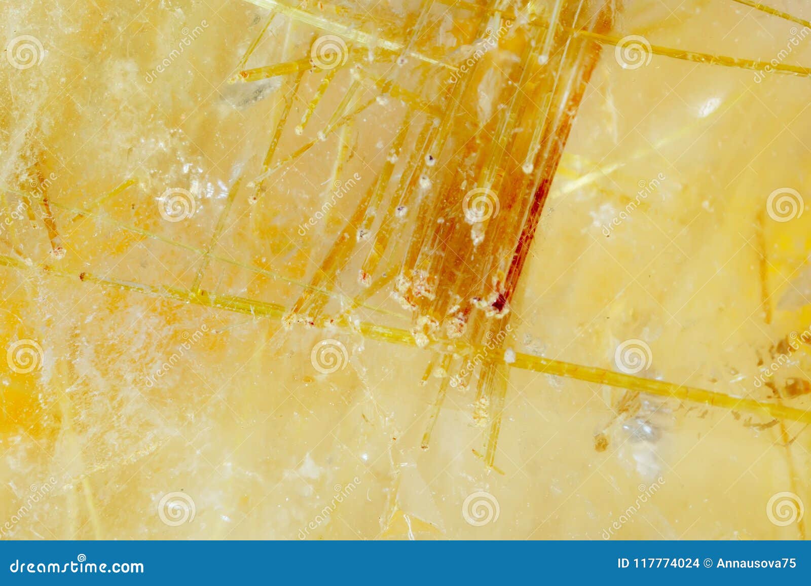 quartz hairy. the texture of the mineral. macro shooting of natural gemstone. the raw mineral. abstract background.