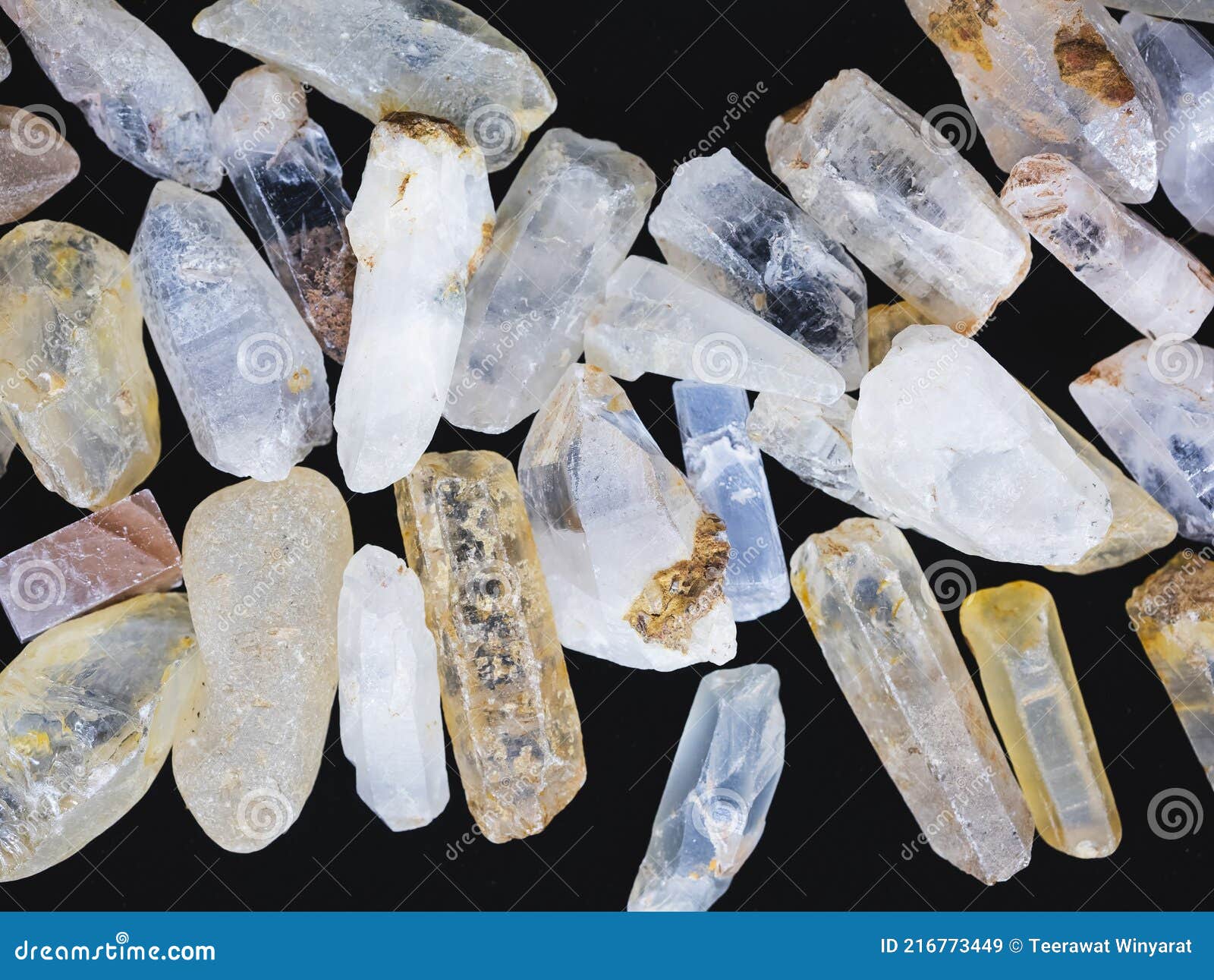 Quartz Stone Rock Crystal Nature Element Object Stock Image - Image of ...