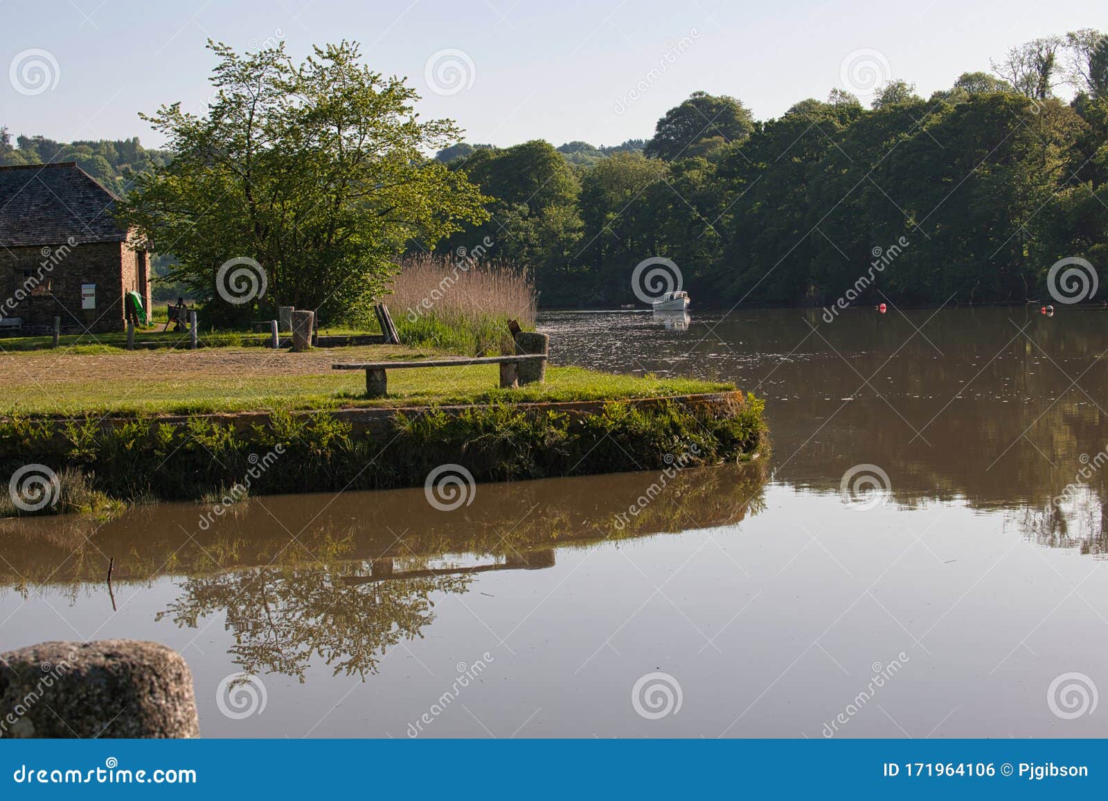 cotehele quay beside the river tamar