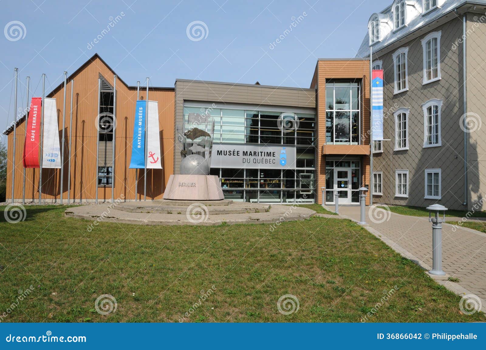 Quebec, the Historical Naval Museum of L Islet Sur Mer Editorial Photography Image of museum