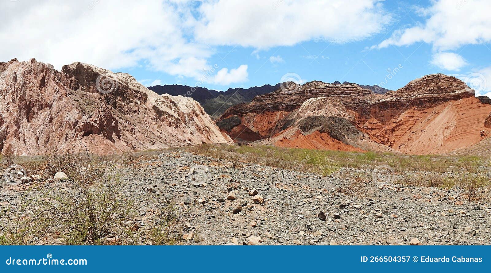 The Quebrada De Las Conchas in Cafayate, Argentina Stock Image Image