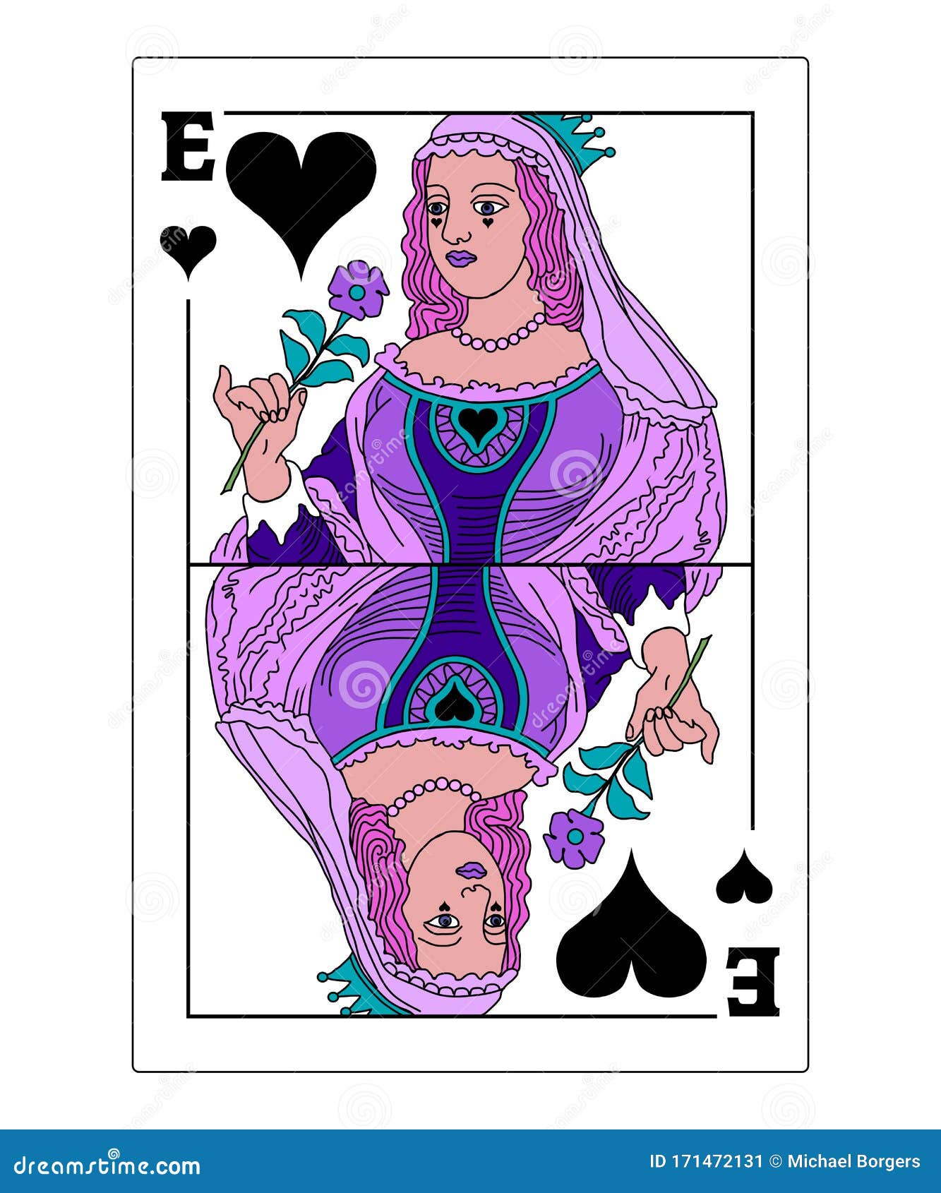 Queen of black hearts