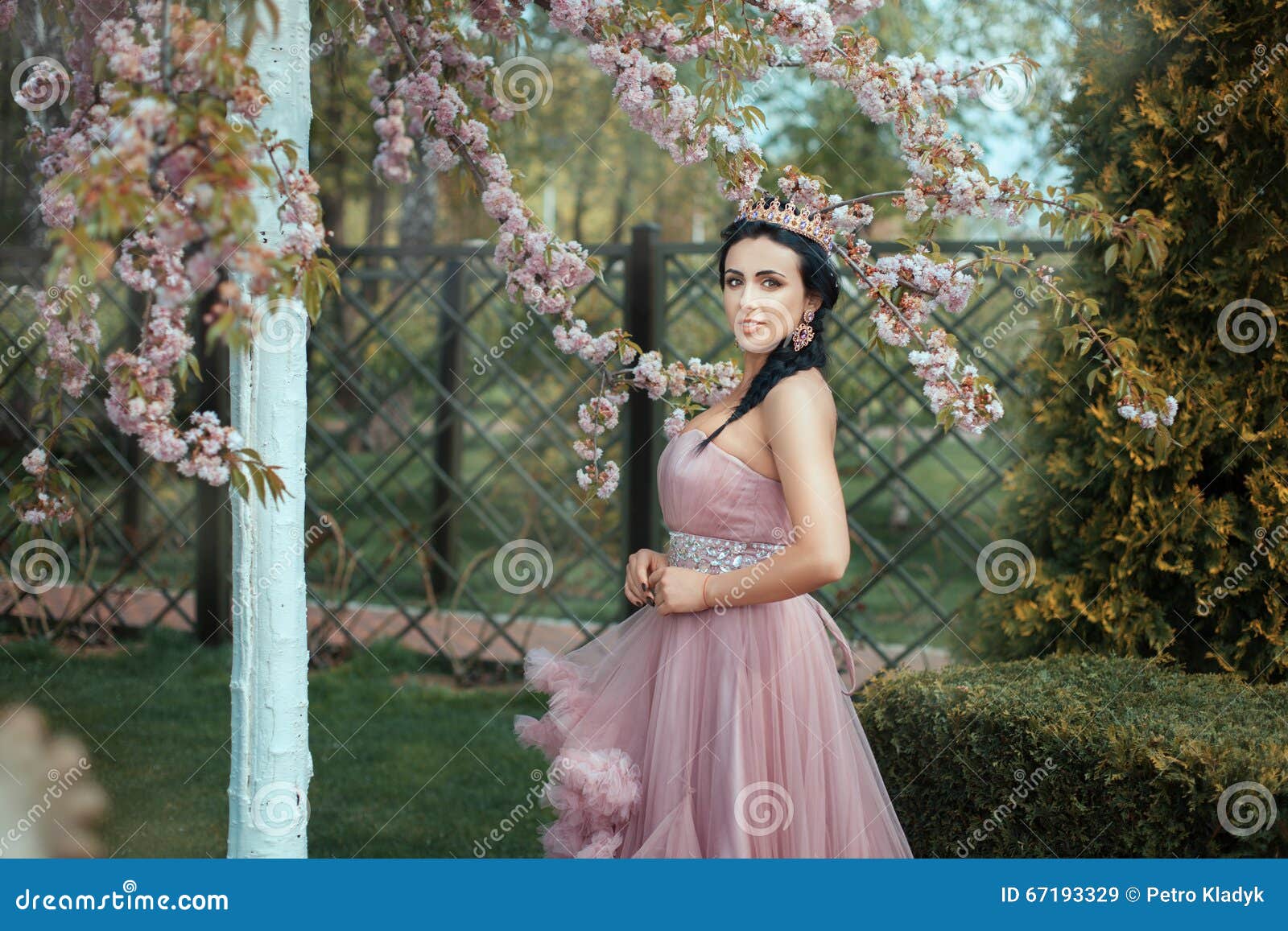 Queen of the garden. stock image. Image of flower, miracle 67193329