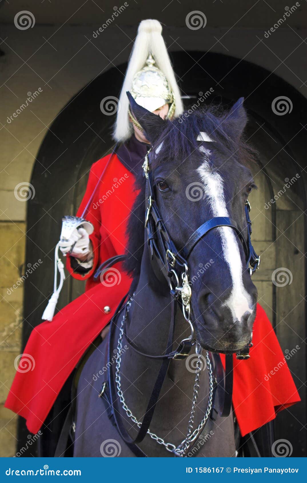 Queen guard stock image. Image of parade, britain, changing 1586167