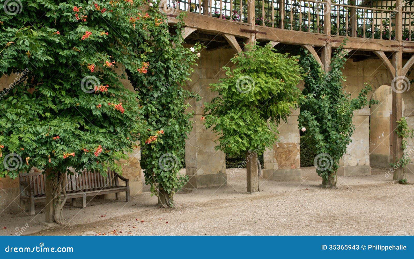 Queen Hamlet in the Park of Versailles Palace Stock Image Image of