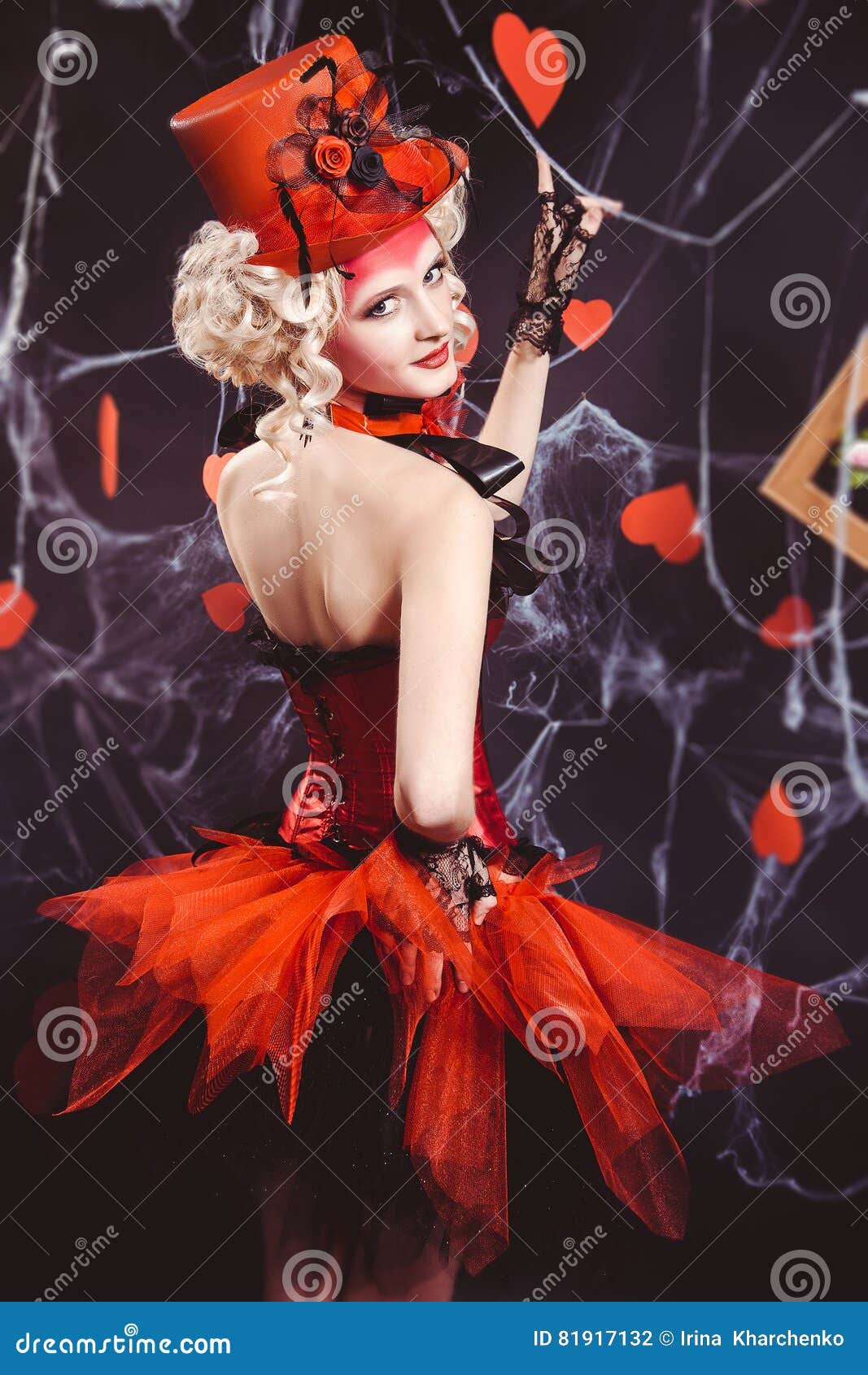 Queen Of Hearts Stock Photo - Image: 81917132