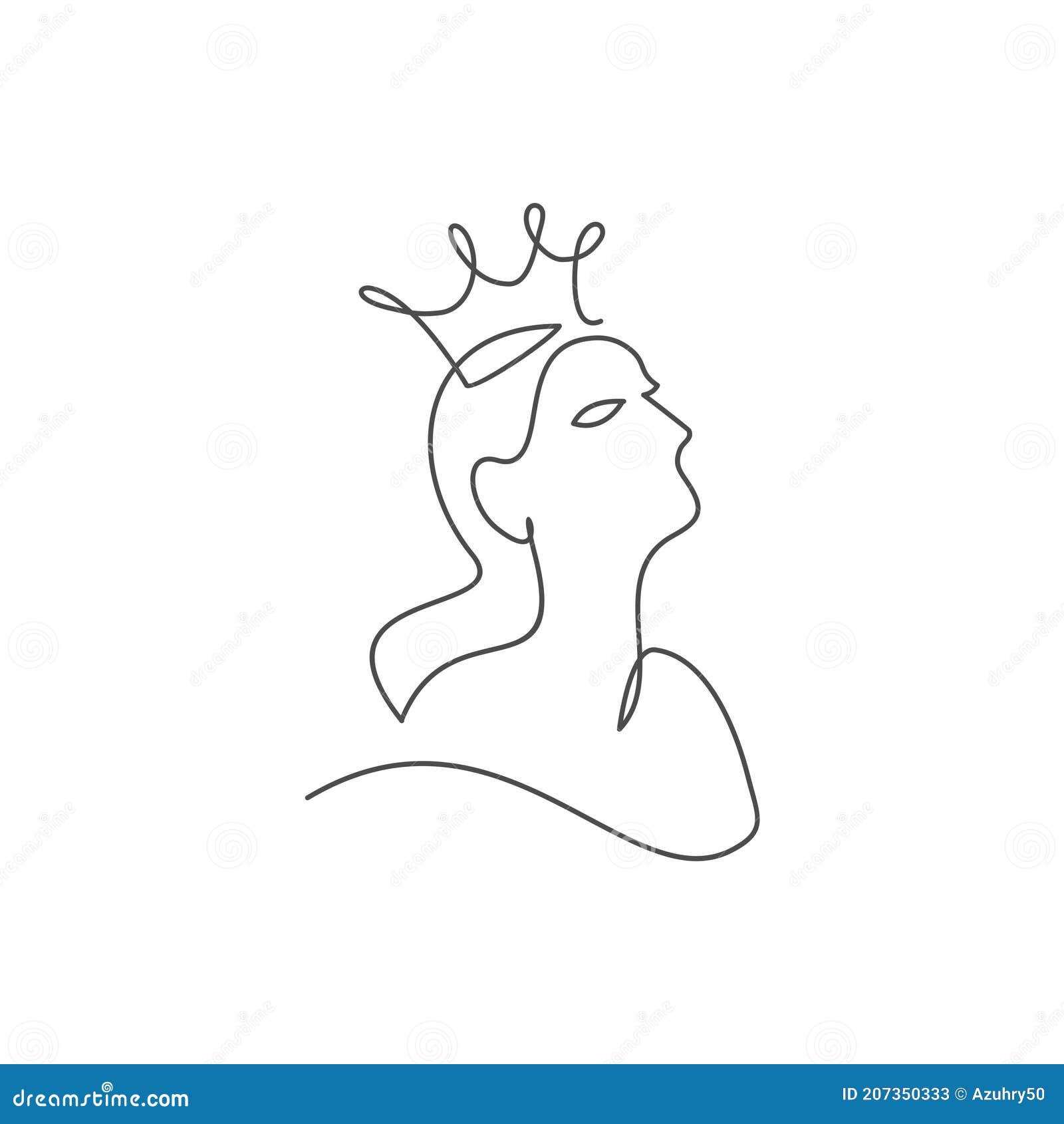 Queen One Line Illustration Beautiful Girl In The Crown Continuous Line Drawing Tattoo Print Shirt And Logo Design Silhouette Stock Vector Illustration Of Black Luxury Queen One Line Illustration Beautiful Girl In The Crown Continuous Line Drawing Tattoo Print Shirt And Logo Design Silhouette Stock Vector Illustration Of Black Luxury