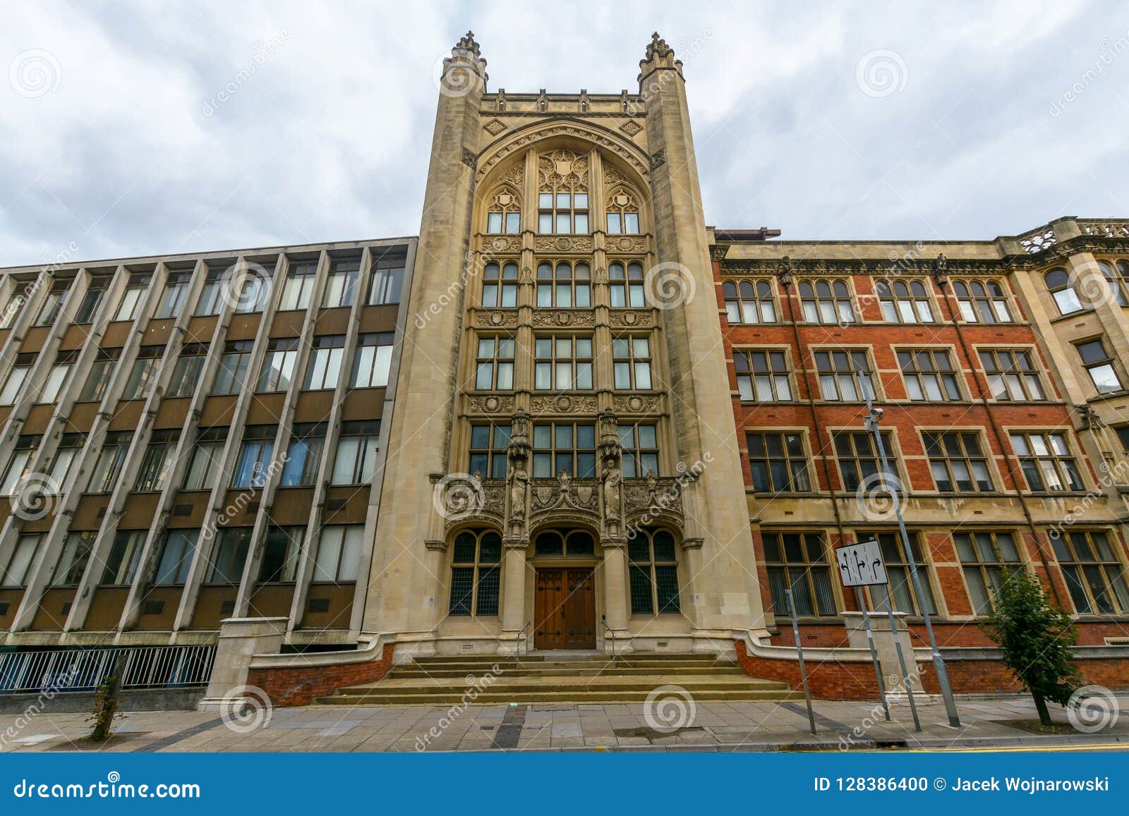 Queen Street in Downtown Toronto Preserves the Ornate Facades of