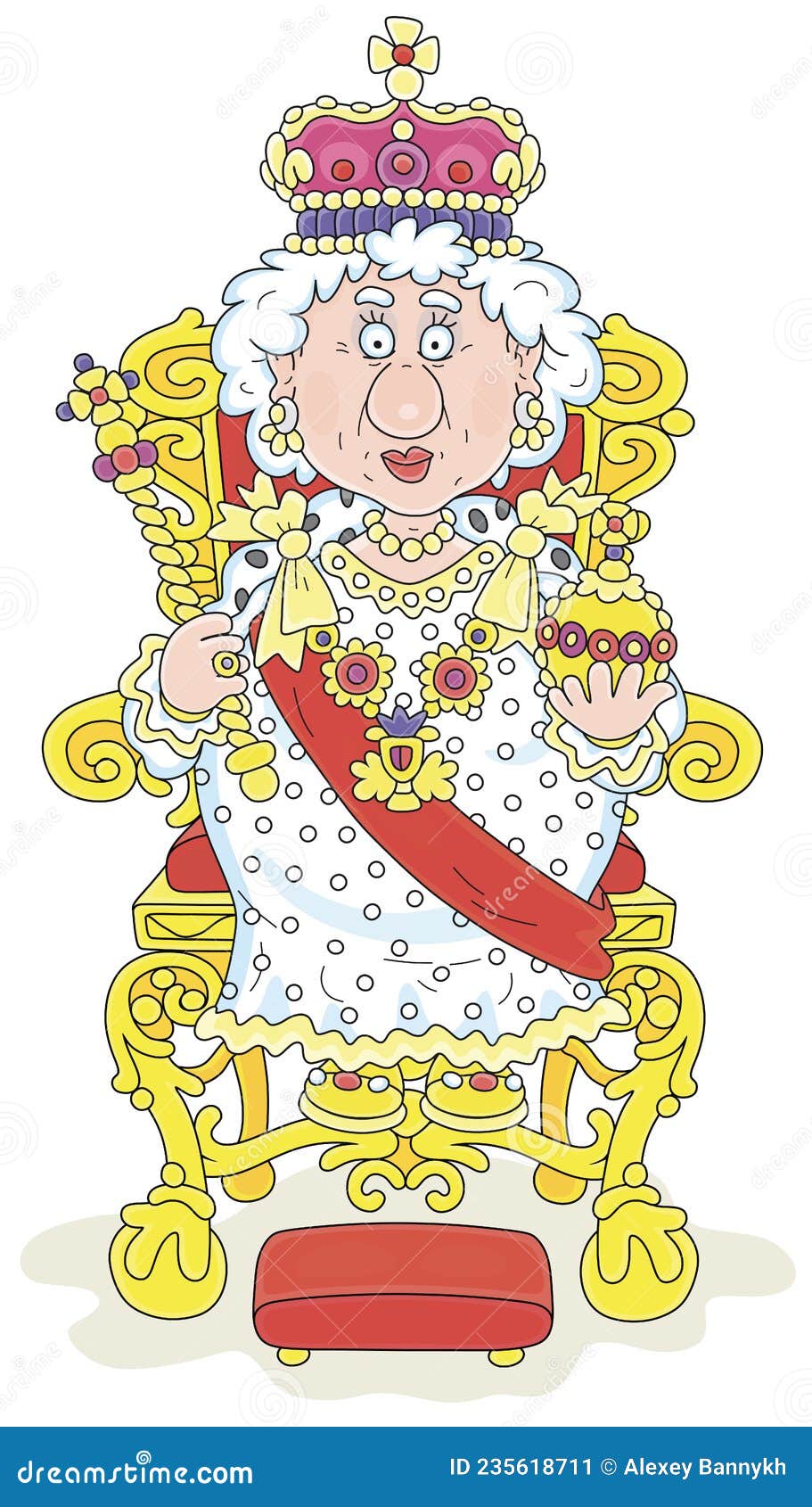 absolute monarchy cartoon