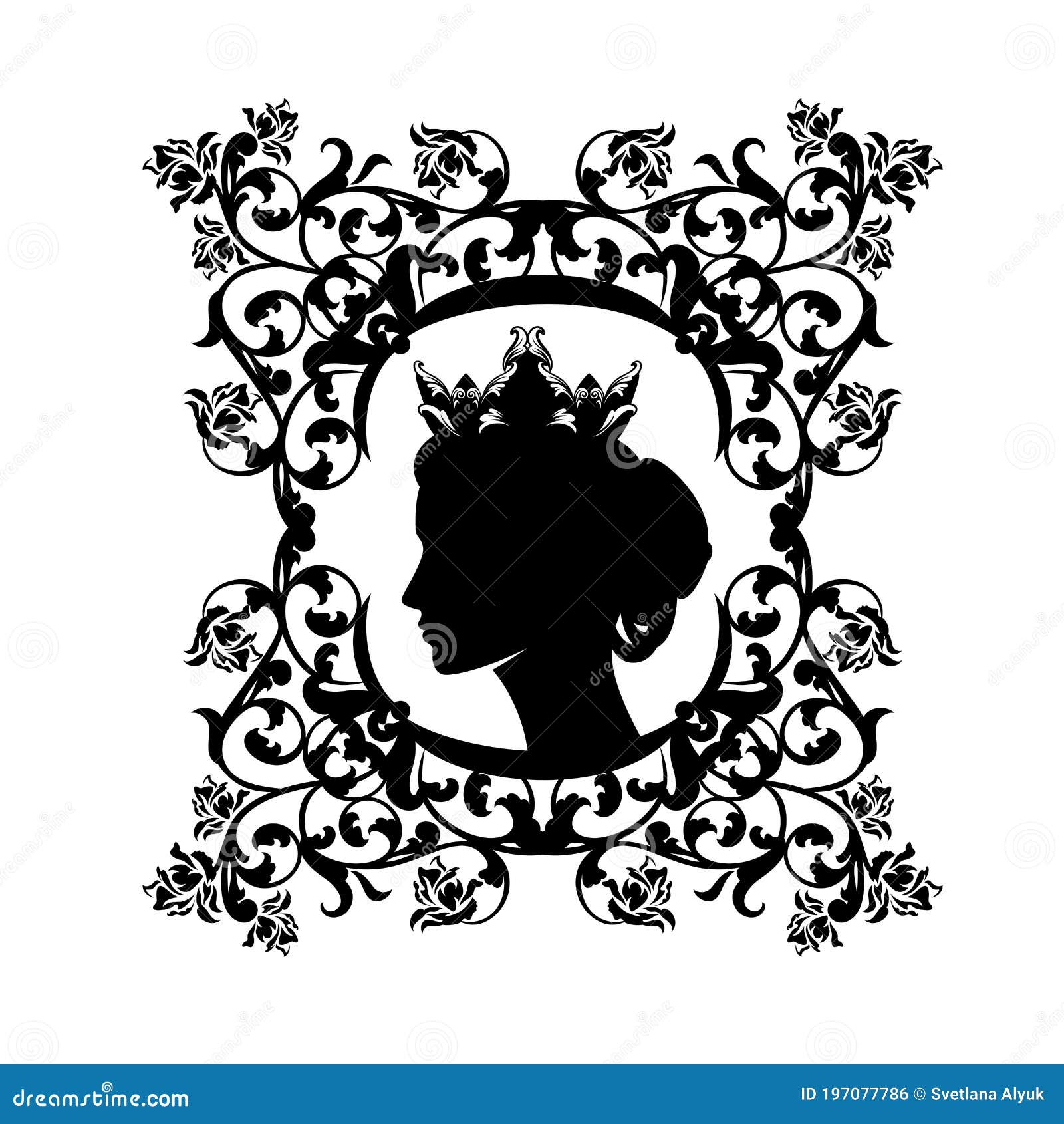 Free Free 221 Flower Crown Svg Black And White SVG PNG EPS DXF File