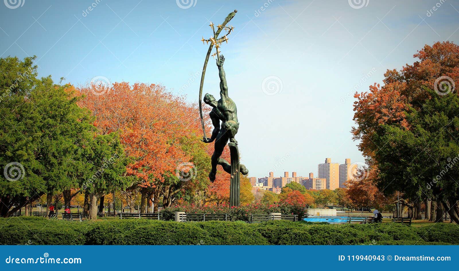 Queens Park New York editorial stock photo. Image of travel 119940943