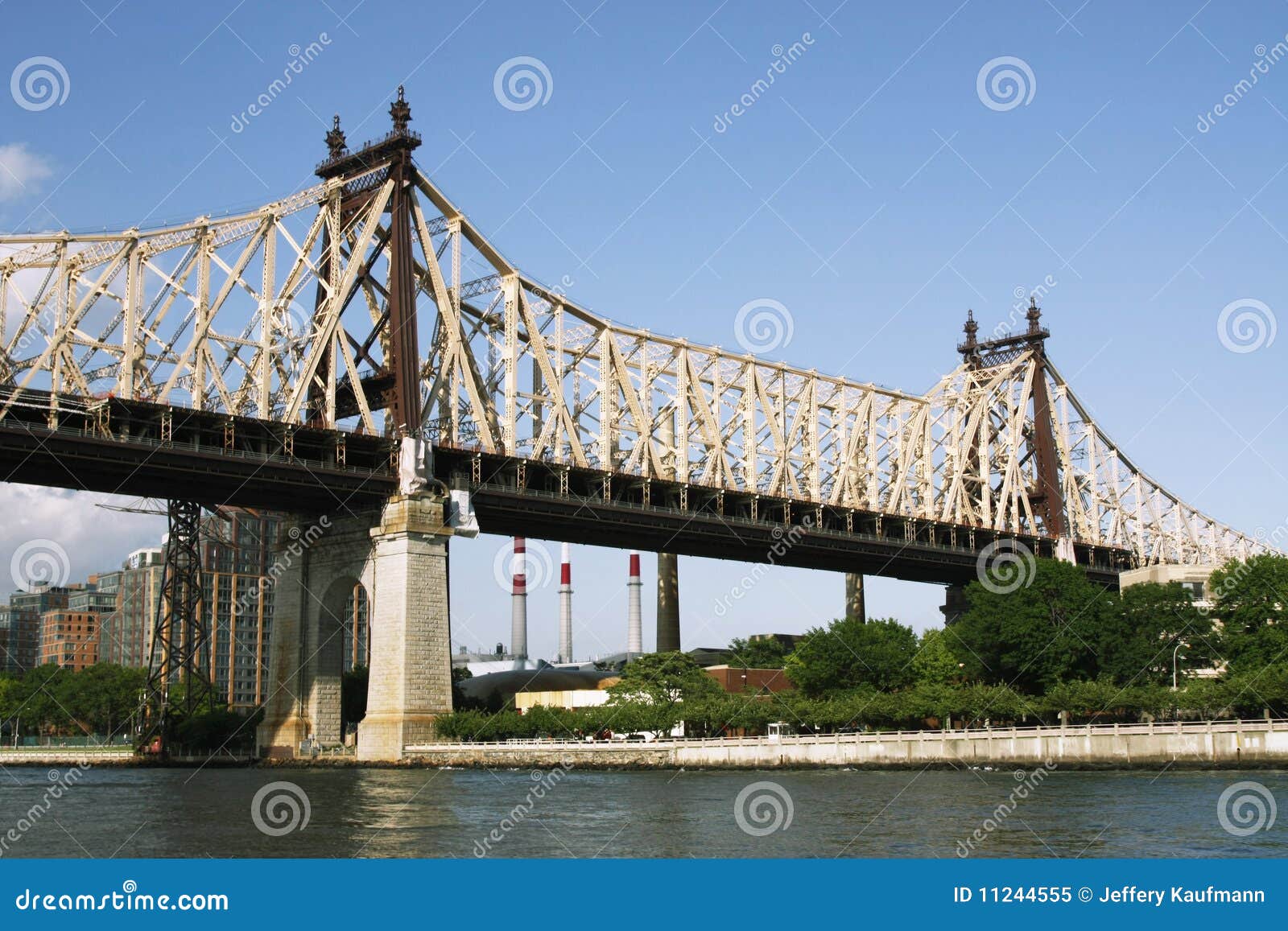 Queensboro Bridge stock image. Image of historic, cantilever 11244555