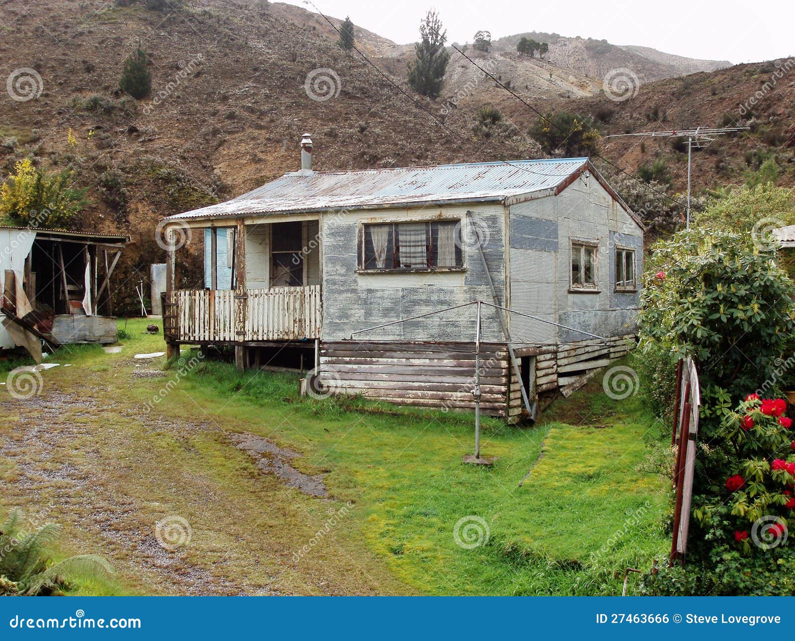 Queenstown Tasmania stock photo. Image of timber, town 27463666
