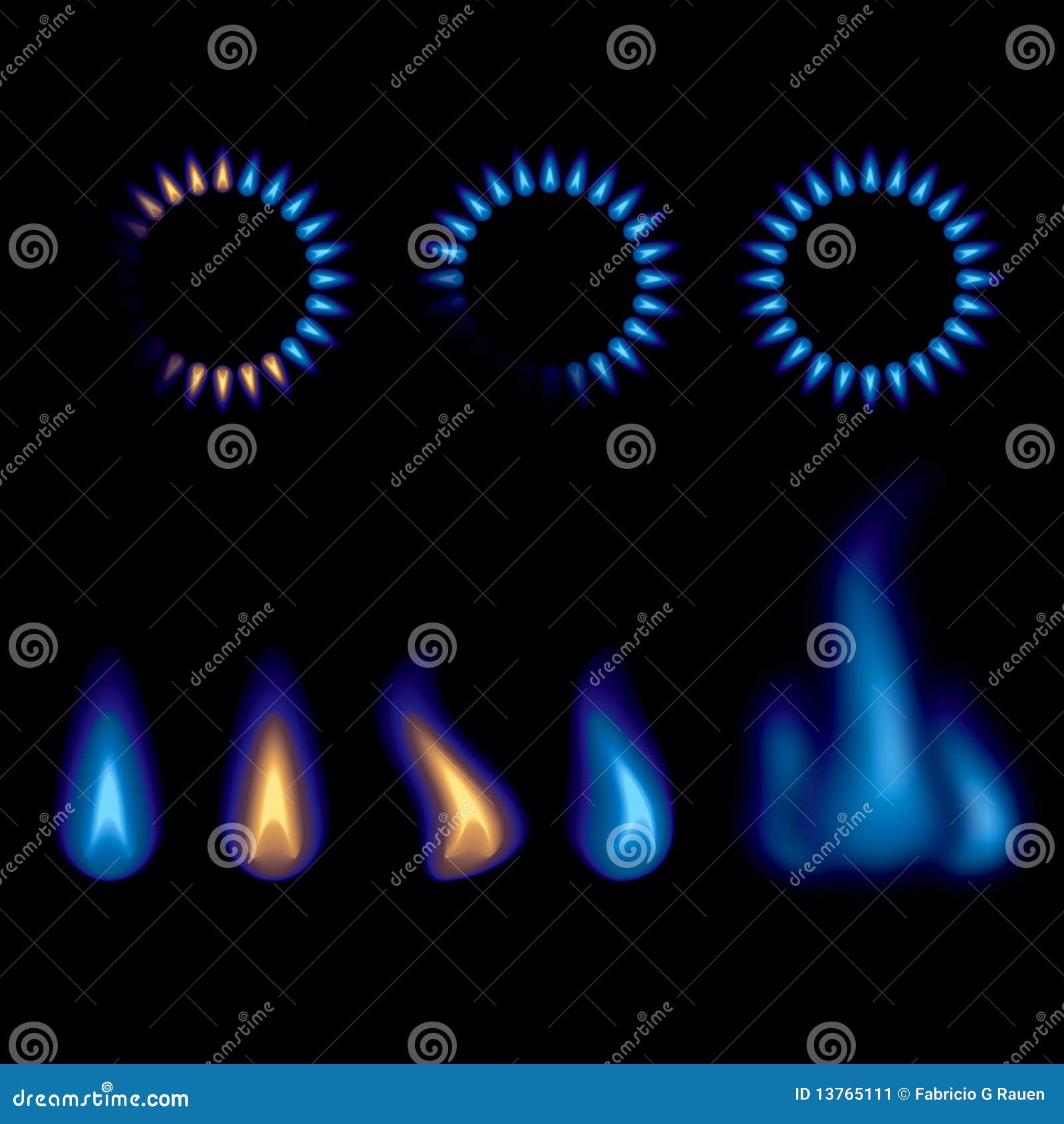 Logótipo Do Gás Natural De Incêndio Azul Ilustração do Vetor - Ilustração  de flama, queimadura: 206354610