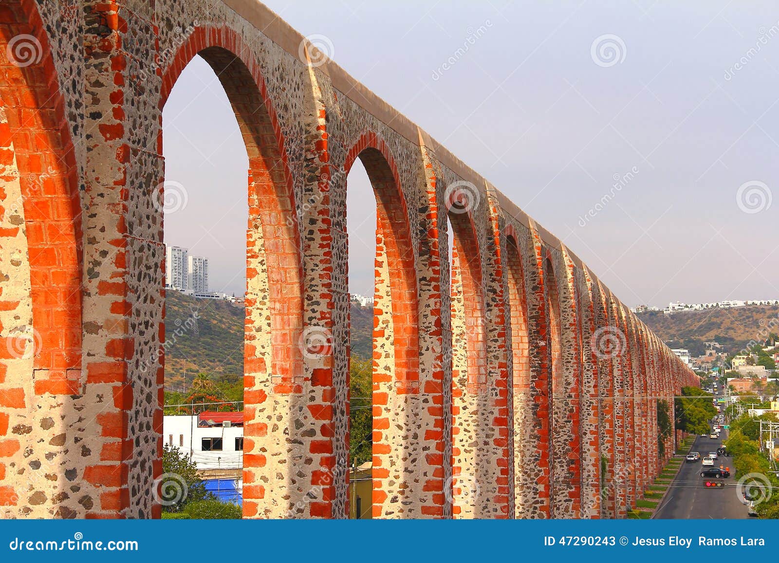 aqueduct of the queretaro city, mexico.iii