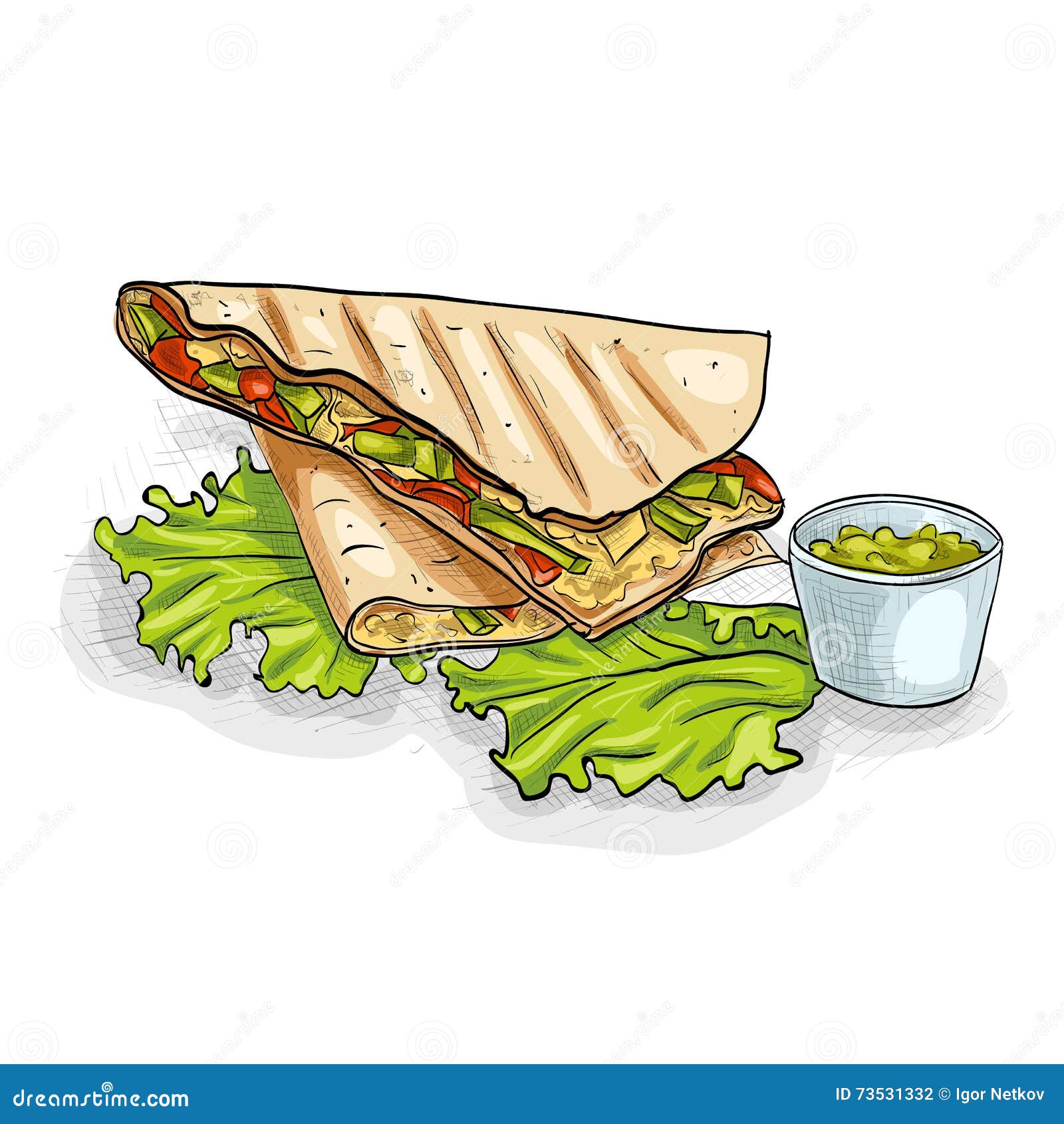 chicken quesadilla clipart - photo #28