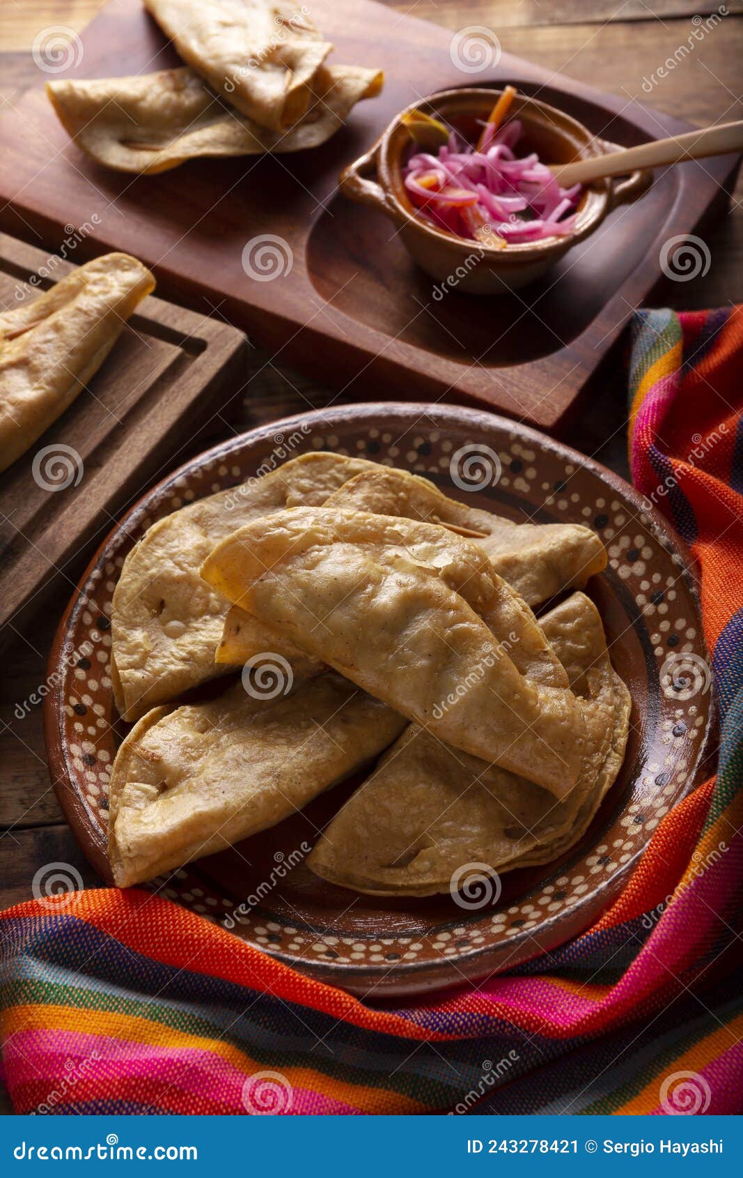 quesadillas fritas para cuaresma