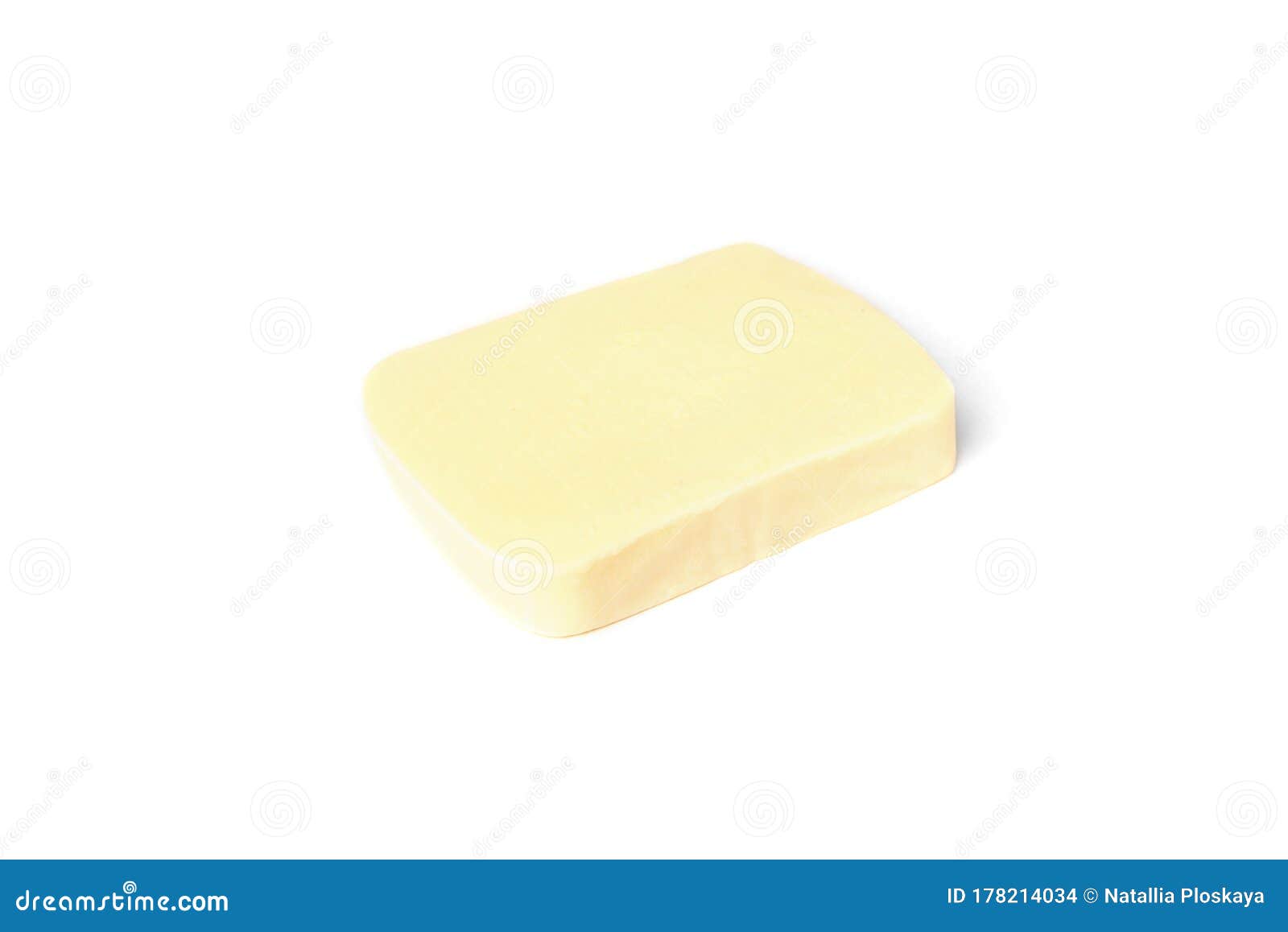 Queso Aislado De Fondo Blanco Foto de archivo Imagen de queso, blanco