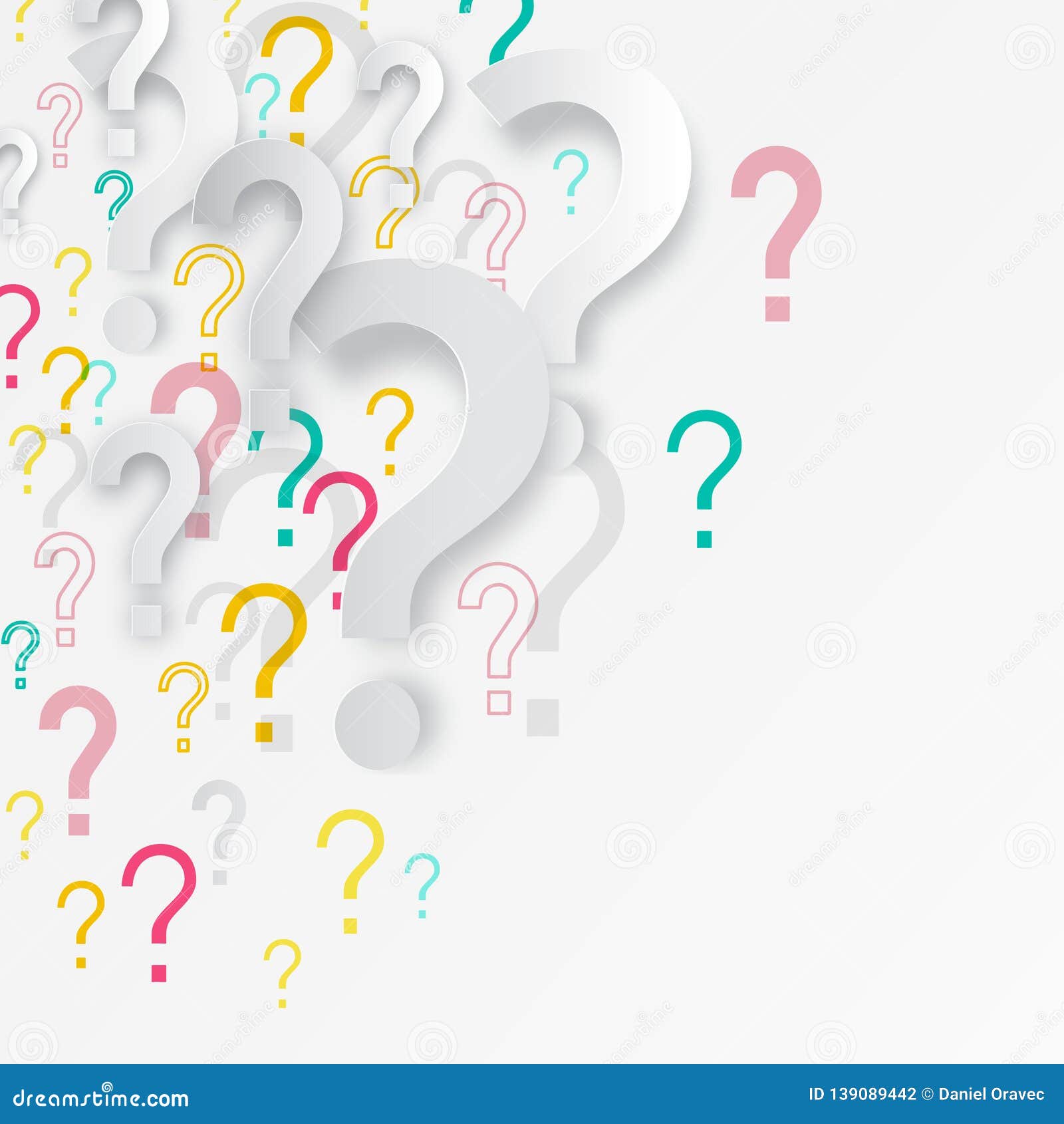 Question Mark Background. stock vector. Illustration of graphic - 139089442