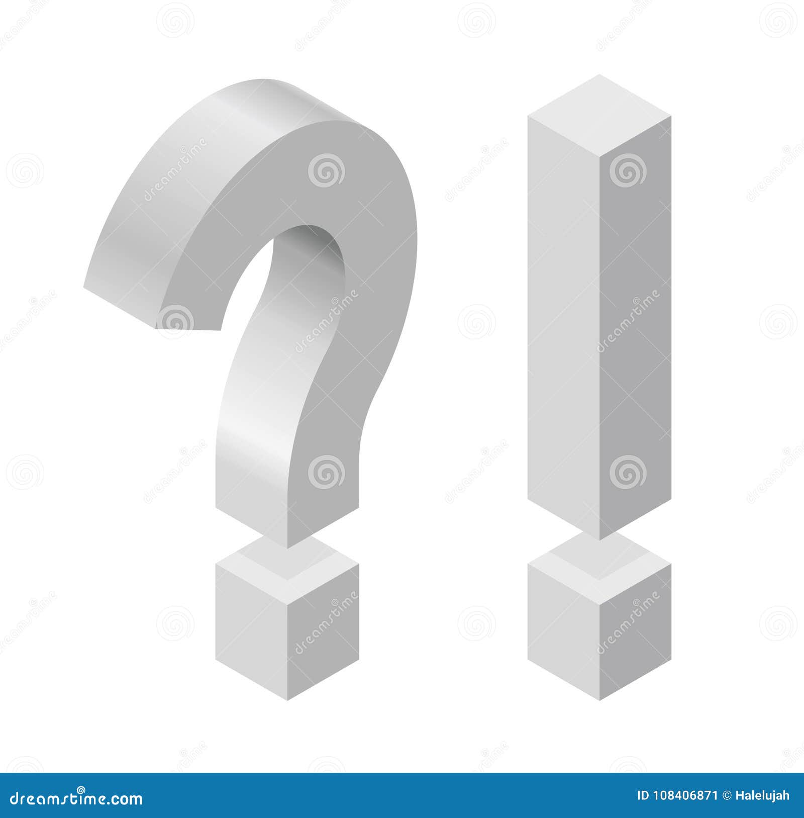 Premium Vector  Cross check mark exclamation point question sign and  information yes maybe no faq concept more info