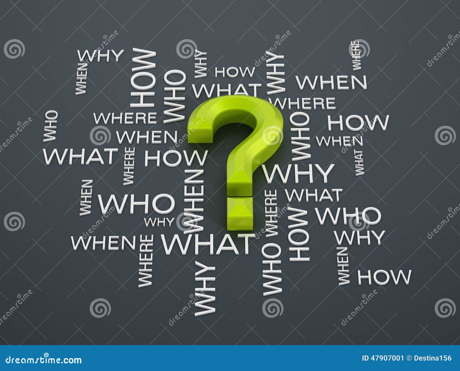 Question mark stock illustration. Illustration of render - 47907001