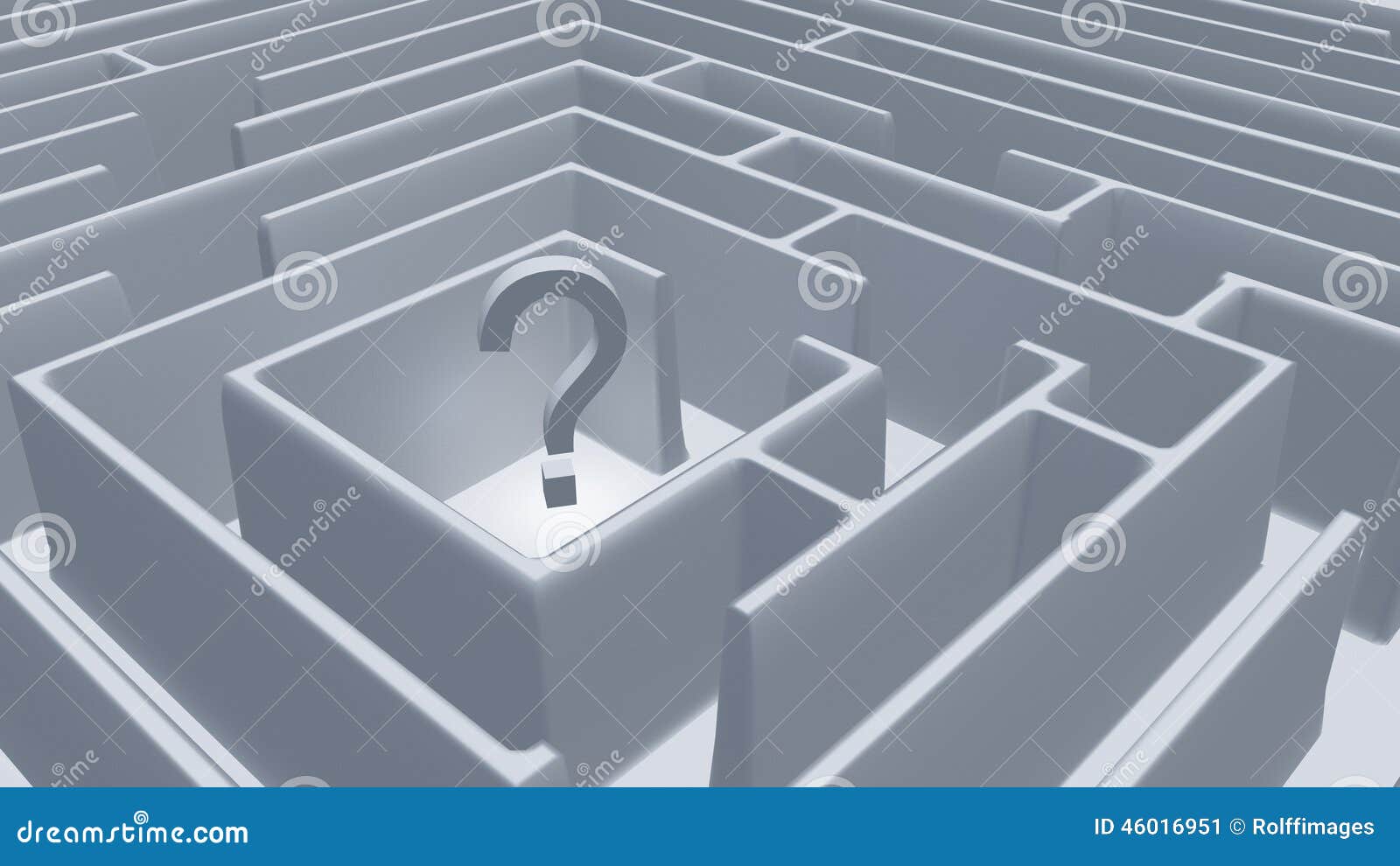 Question Maze stock illustration. Illustration of idea 46016951