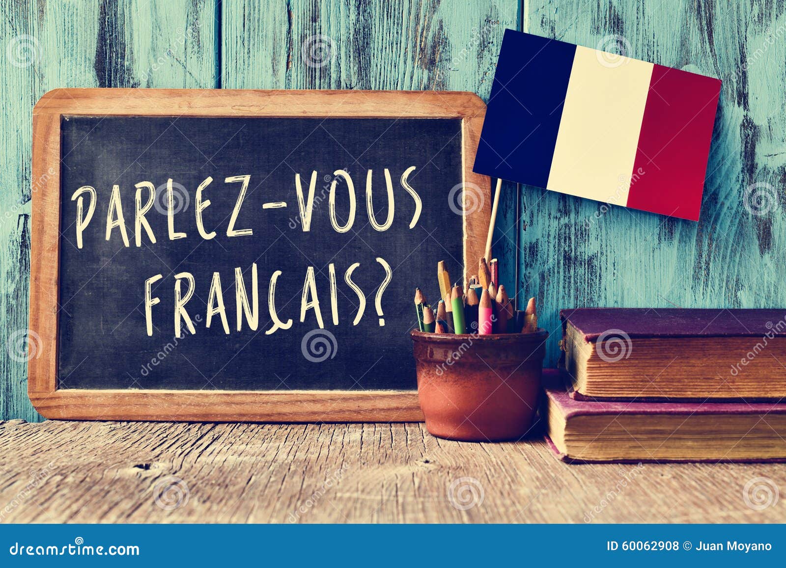 Question Parlez-vous Francais? Do You Speak French? Stock Photo - Image ...