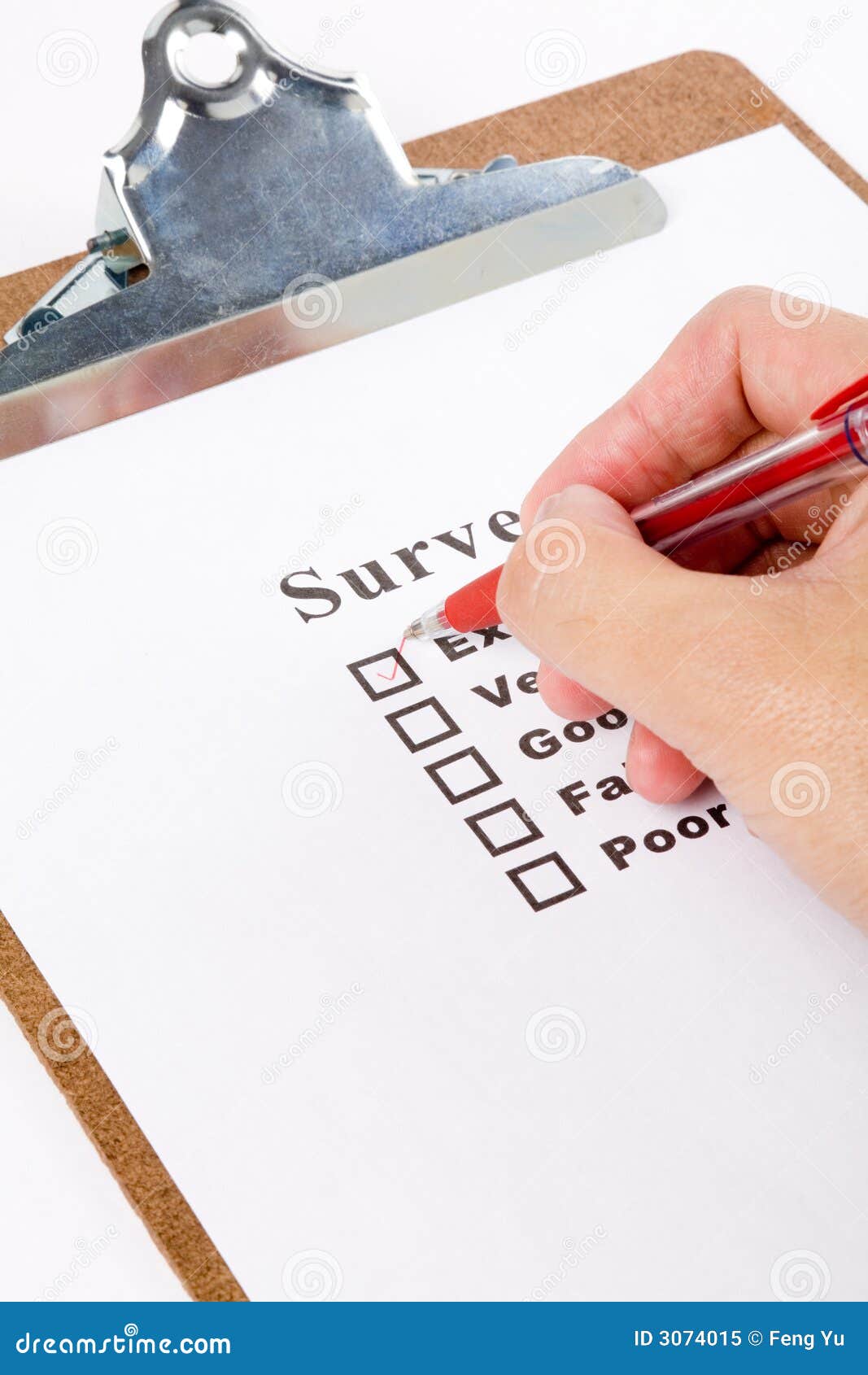 Questionnaire Stock Image Image Of Paper Questionnaire 3074015