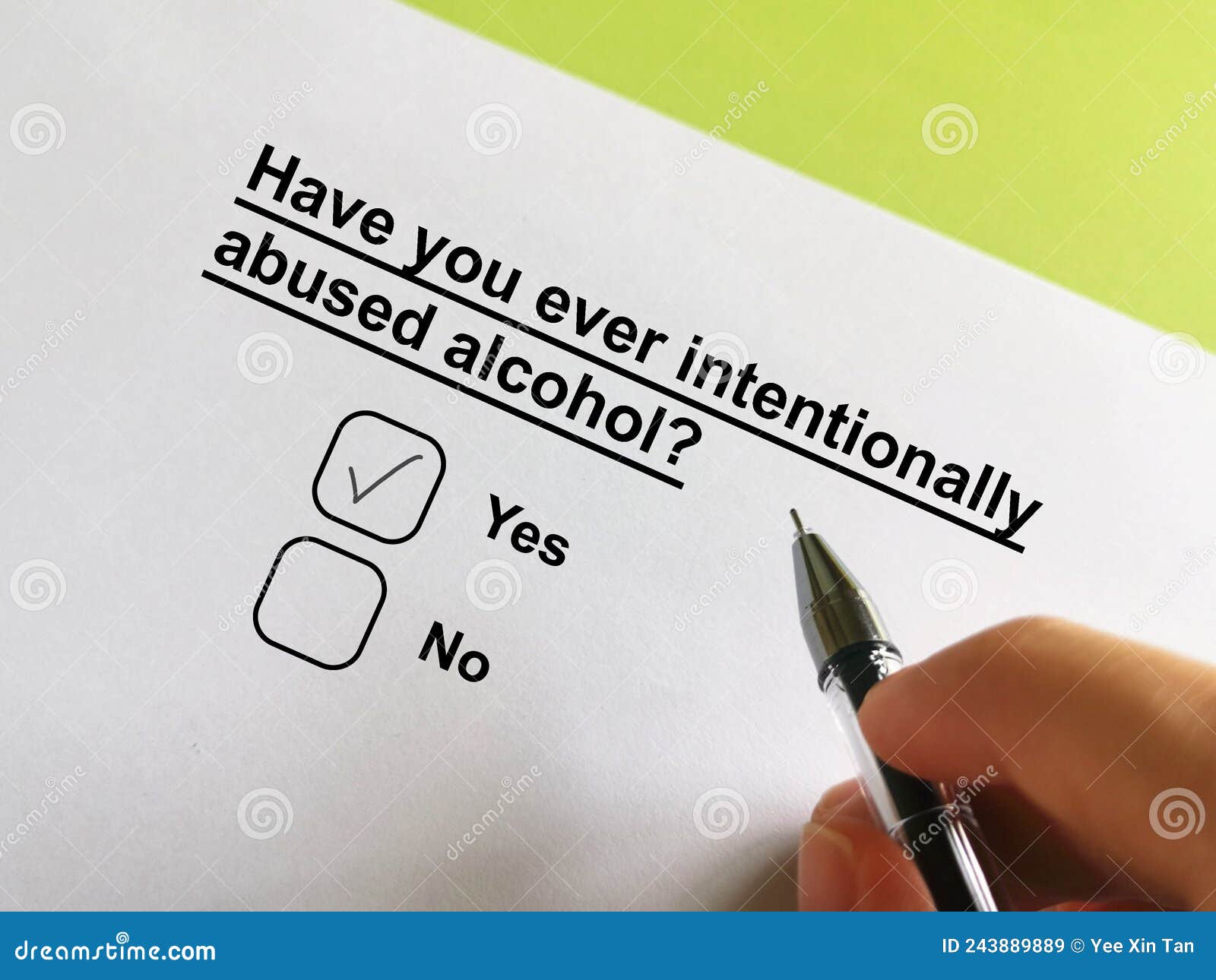 questionnaire about self-harm
