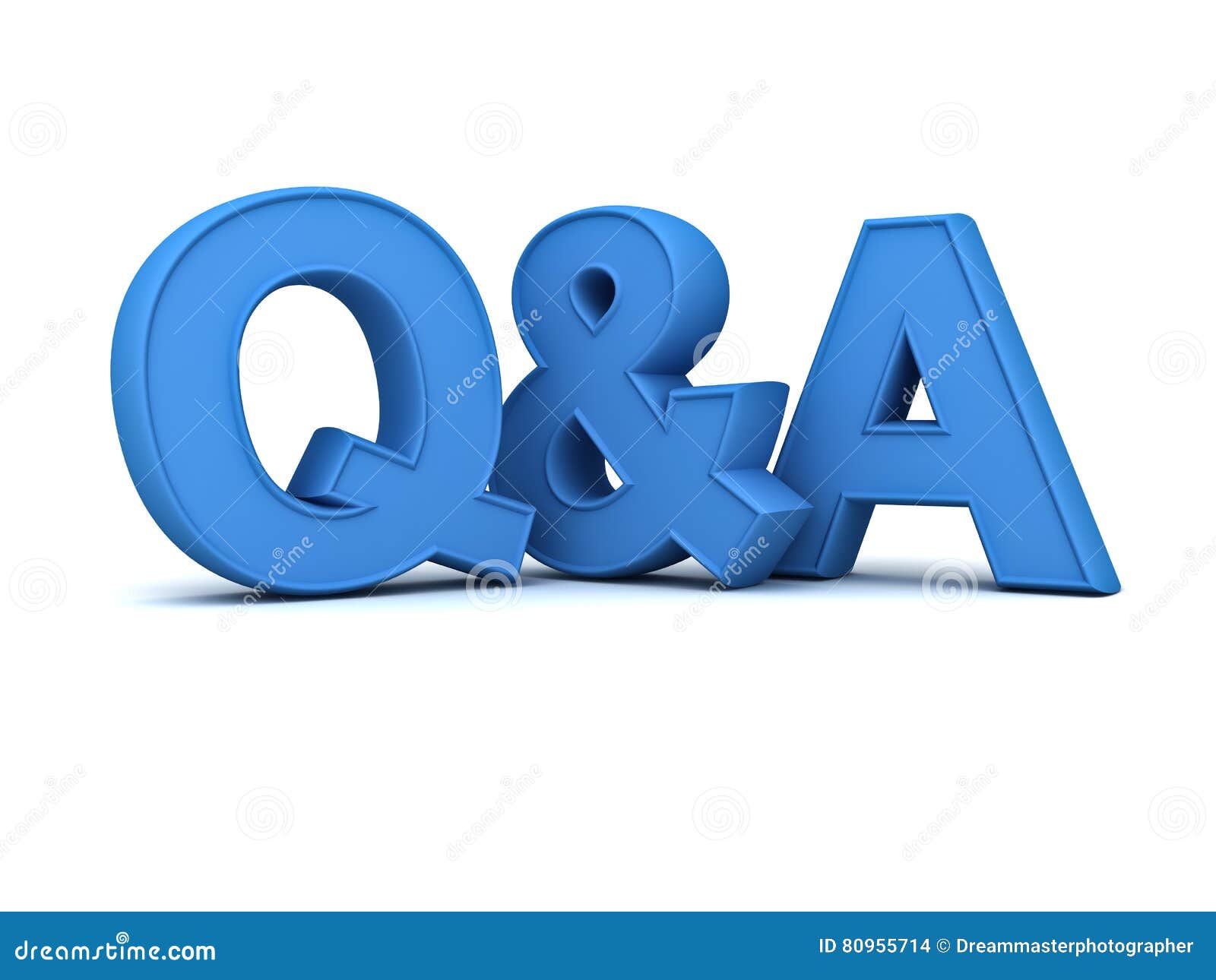 Questions And Answers Concept Blue Q And A Text Stock Illustration Illustration Of Problems Puzzled