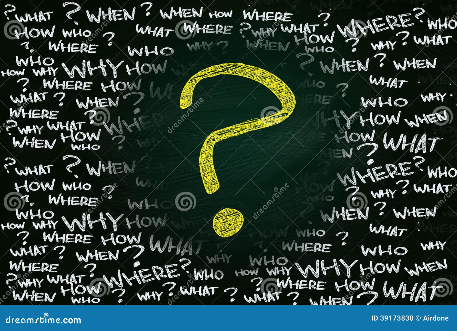 Questions stock illustration. Illustration of text, problem - 39173830