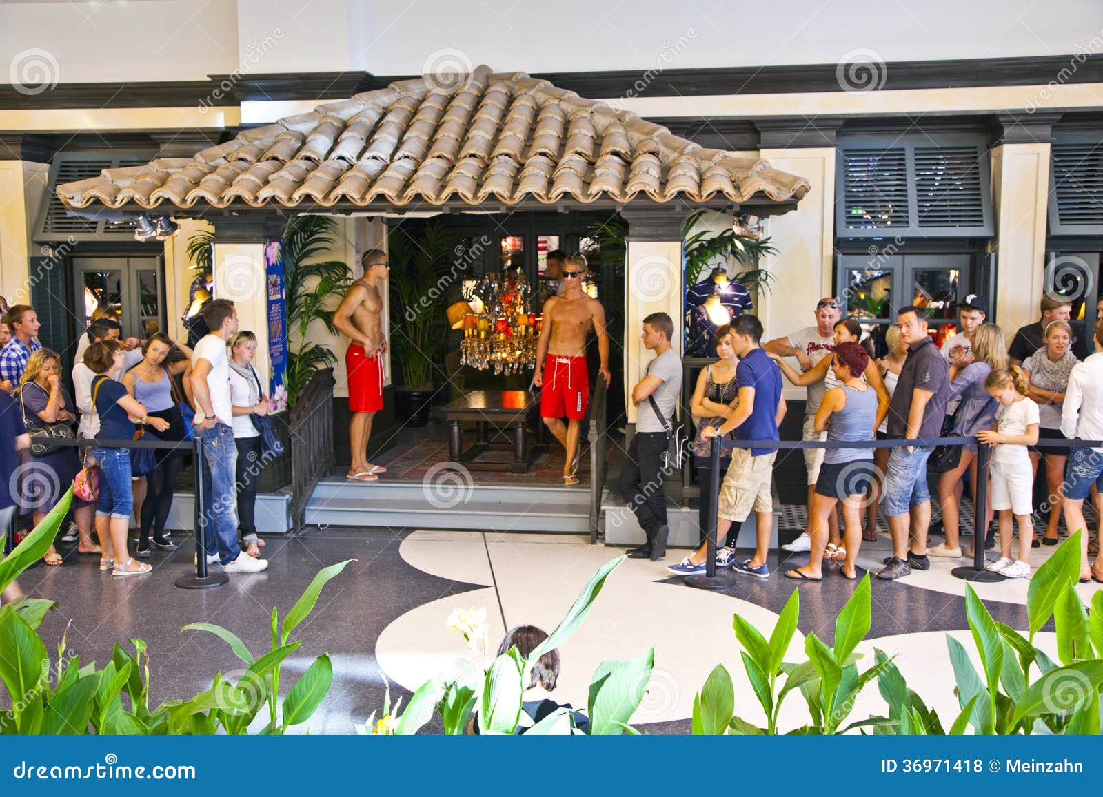 first hollister store