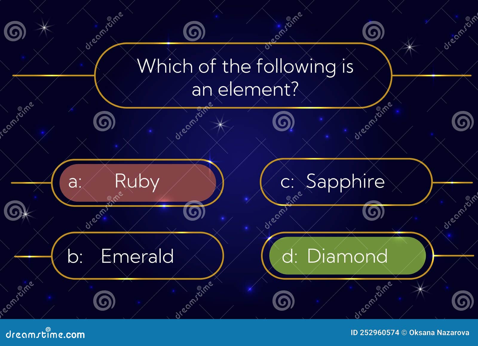 quez game questions with test menu with choice answers templates