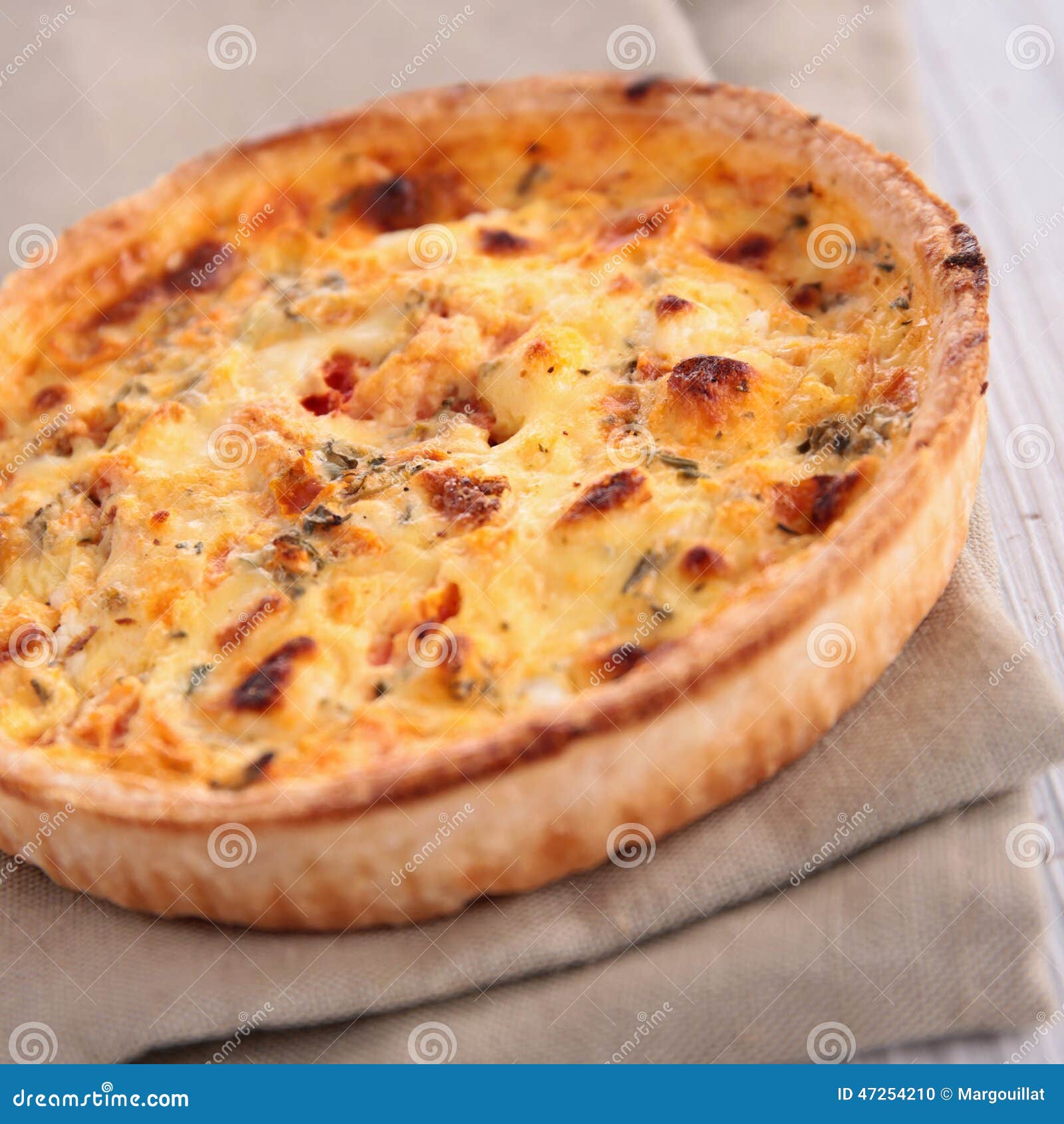 Quiche stock photo. Image of meal, fresh, lorraine, baked - 47254210