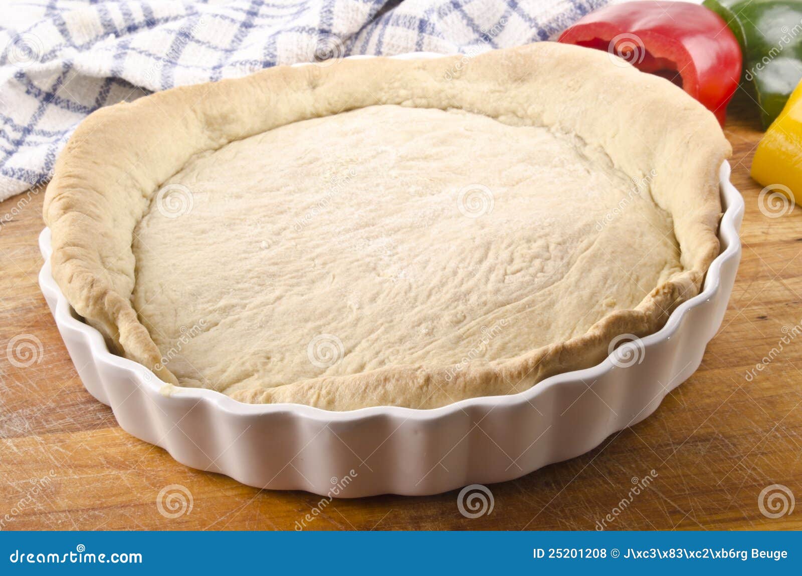 Quiche Dough after Baking 15 Minutes in the Oven Stock Photo Image of homemade, organic 25201208