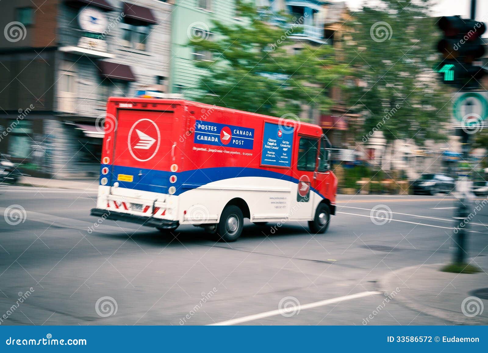 Quick Delivery Canadian Post Editorial Photography Image of typical, quick 33586572