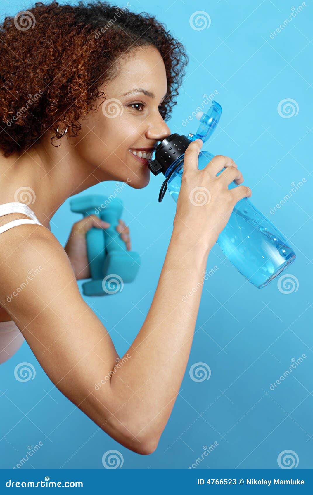 Quick drink of water stock image. Image of fresh, bright - 4766523
