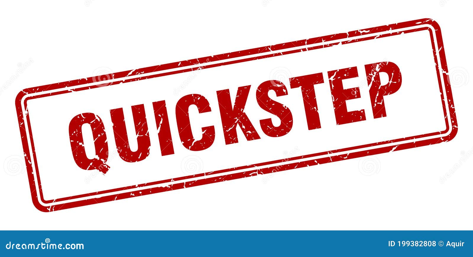 Quickstep stamp stock vector. Illustration of template 199382808